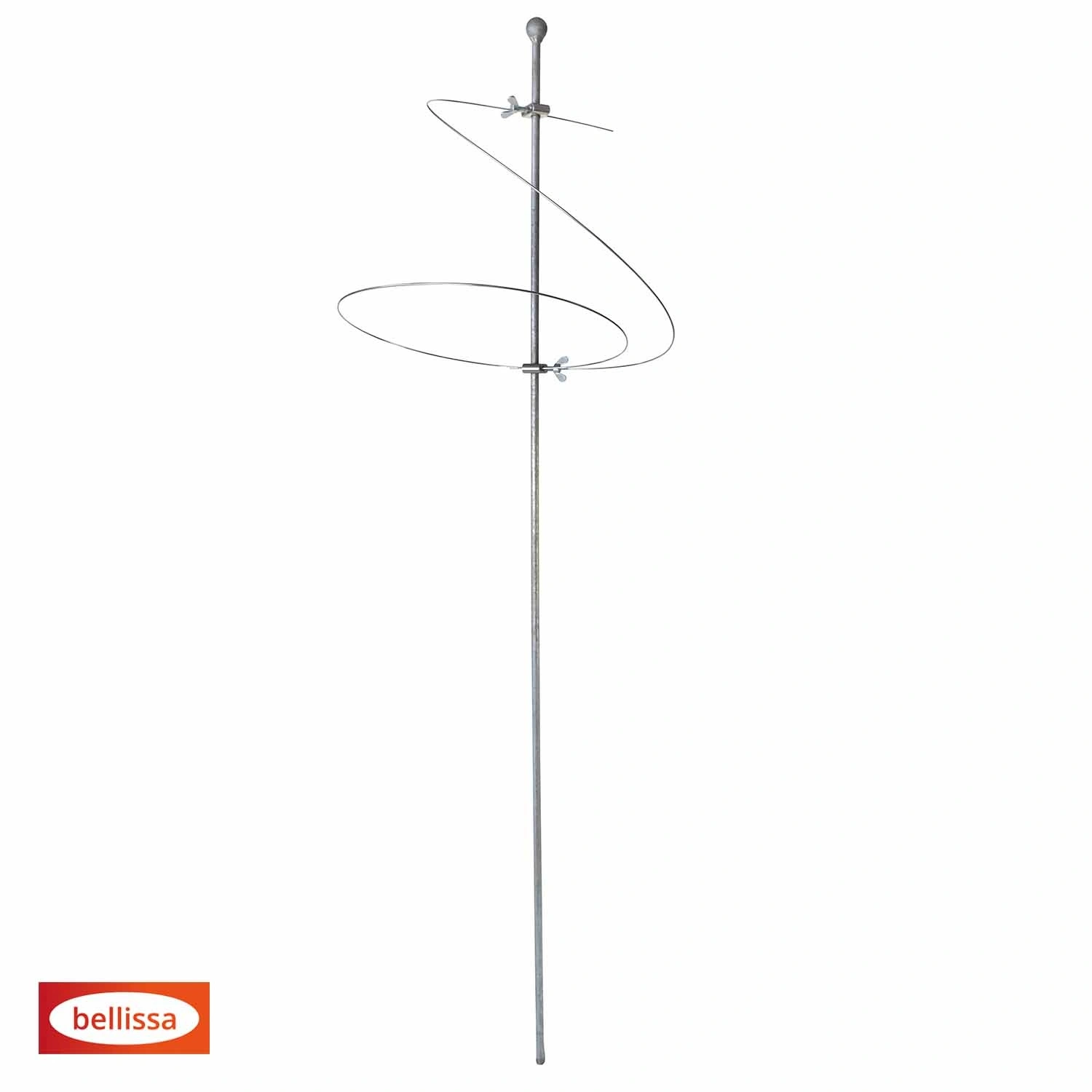 Pflanzstab »Premium«, LxH: 4 x 130 cm, silber