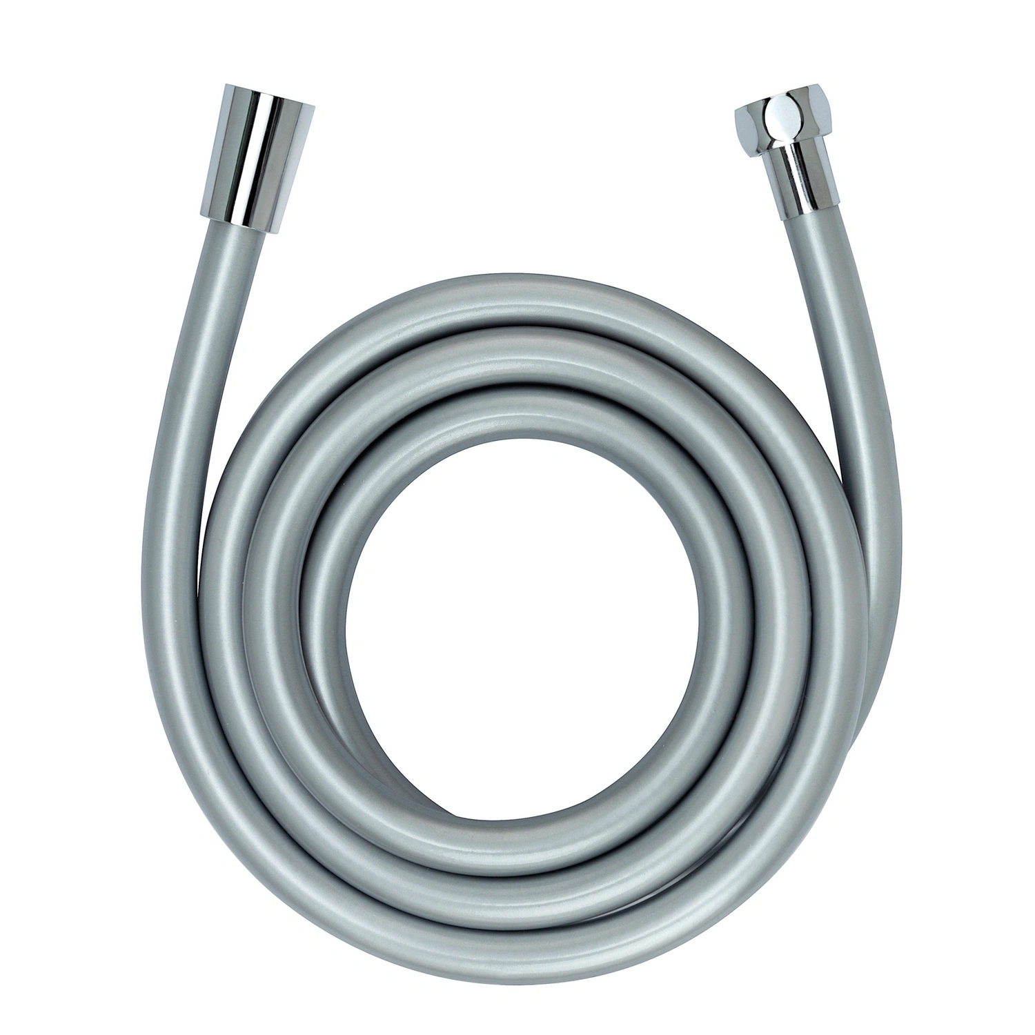 Brauseschlauch »Design Line«, Silber 175 cm, Brauseschlauch mit Verdrehschutz und Trinkwasserzulassung