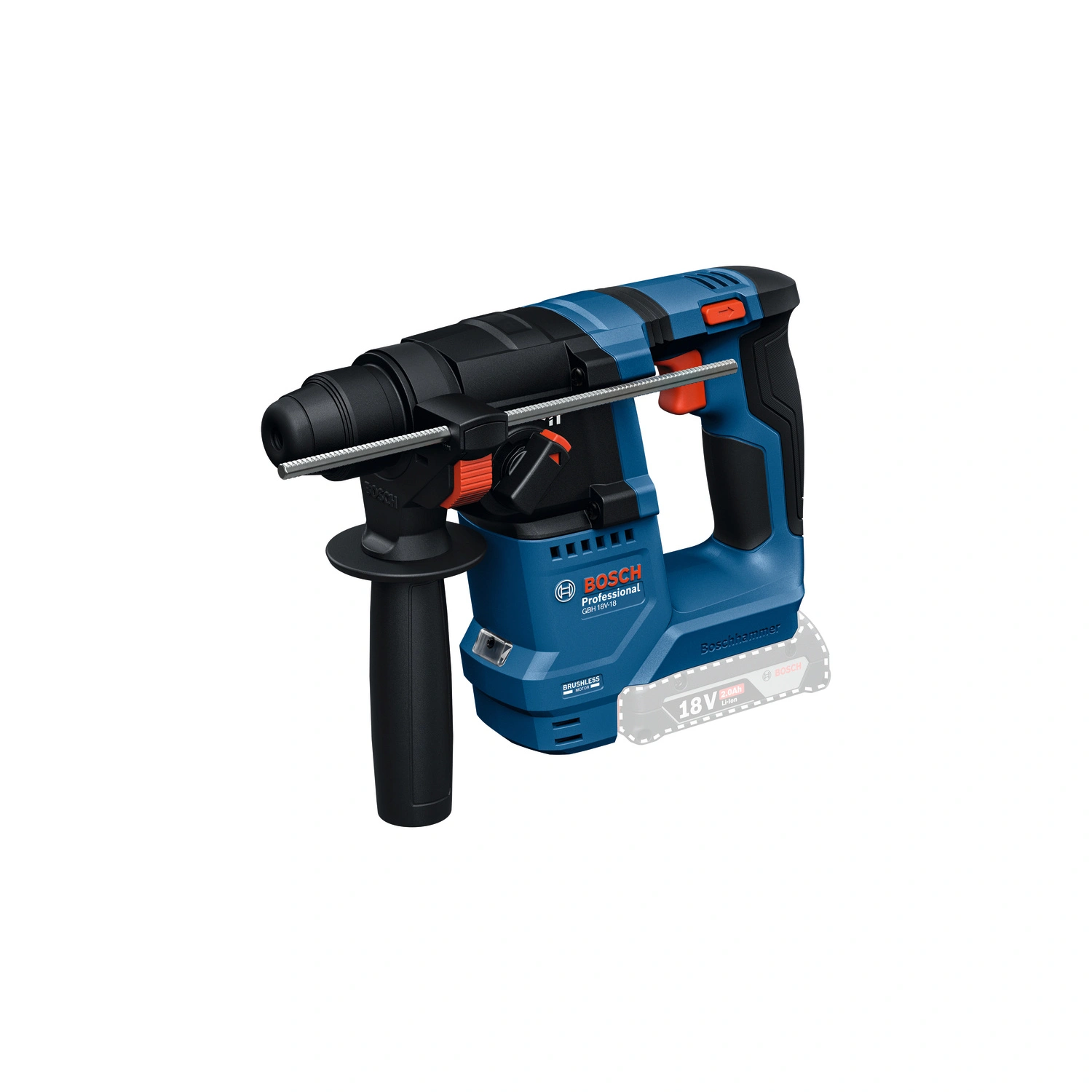 Akku-Bohrhammer »GBH 18V-18 (solo) Professional«, 18 V, ohne Akku und Ladegerät