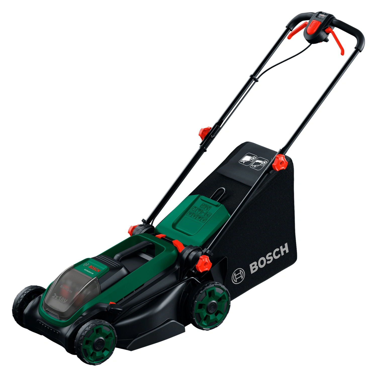 Akku-Rasenmäher »ROTAK«, 18V2-38, 2x Akku PBA 18V 4.0Ah