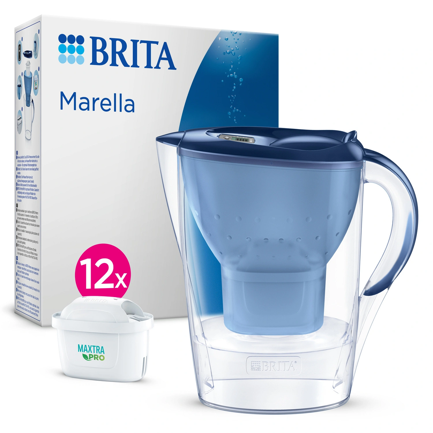 Wasserfilterkanne »Marella«, blau