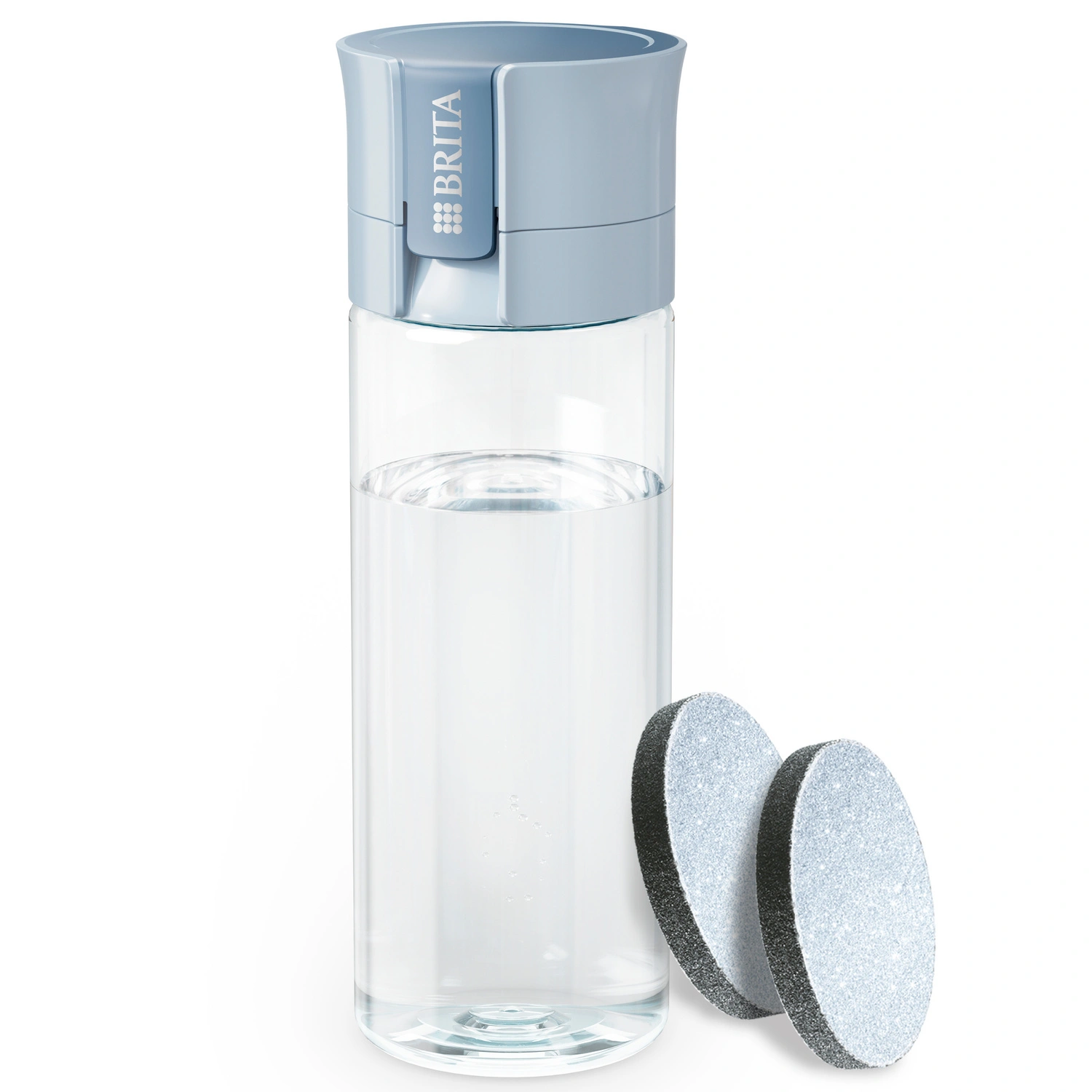 Wasserflasche »Vital«, 0,6 L, hellblau
