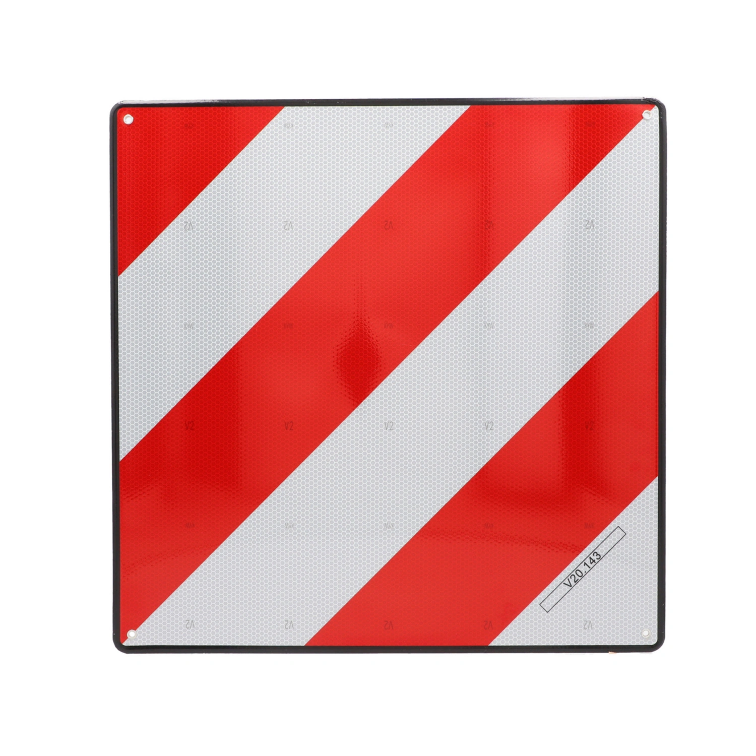 Warnschild, Aluminium