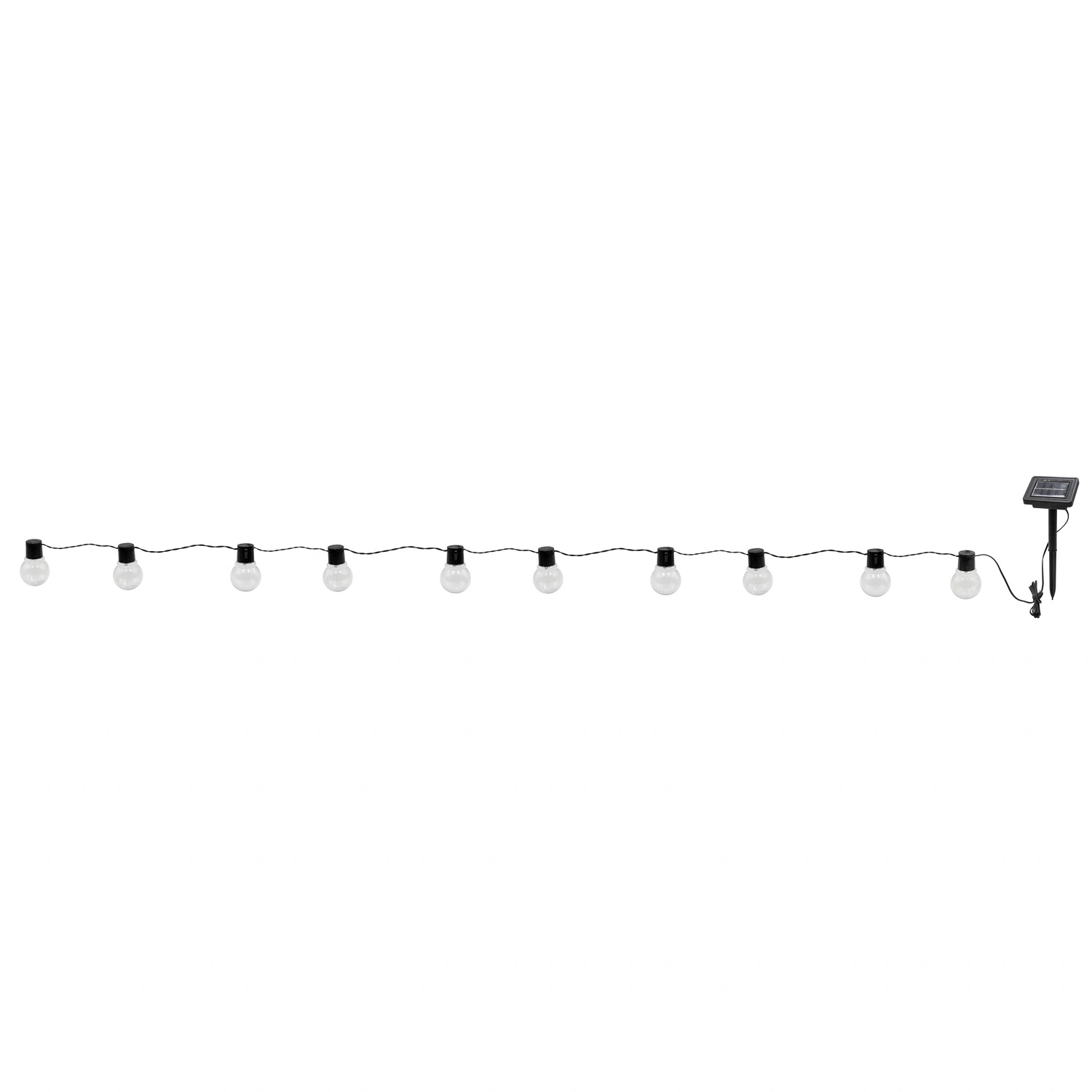 Solarlichterkette »Cutura«, 10 LEDs, warmweiß, 2 m Kabel