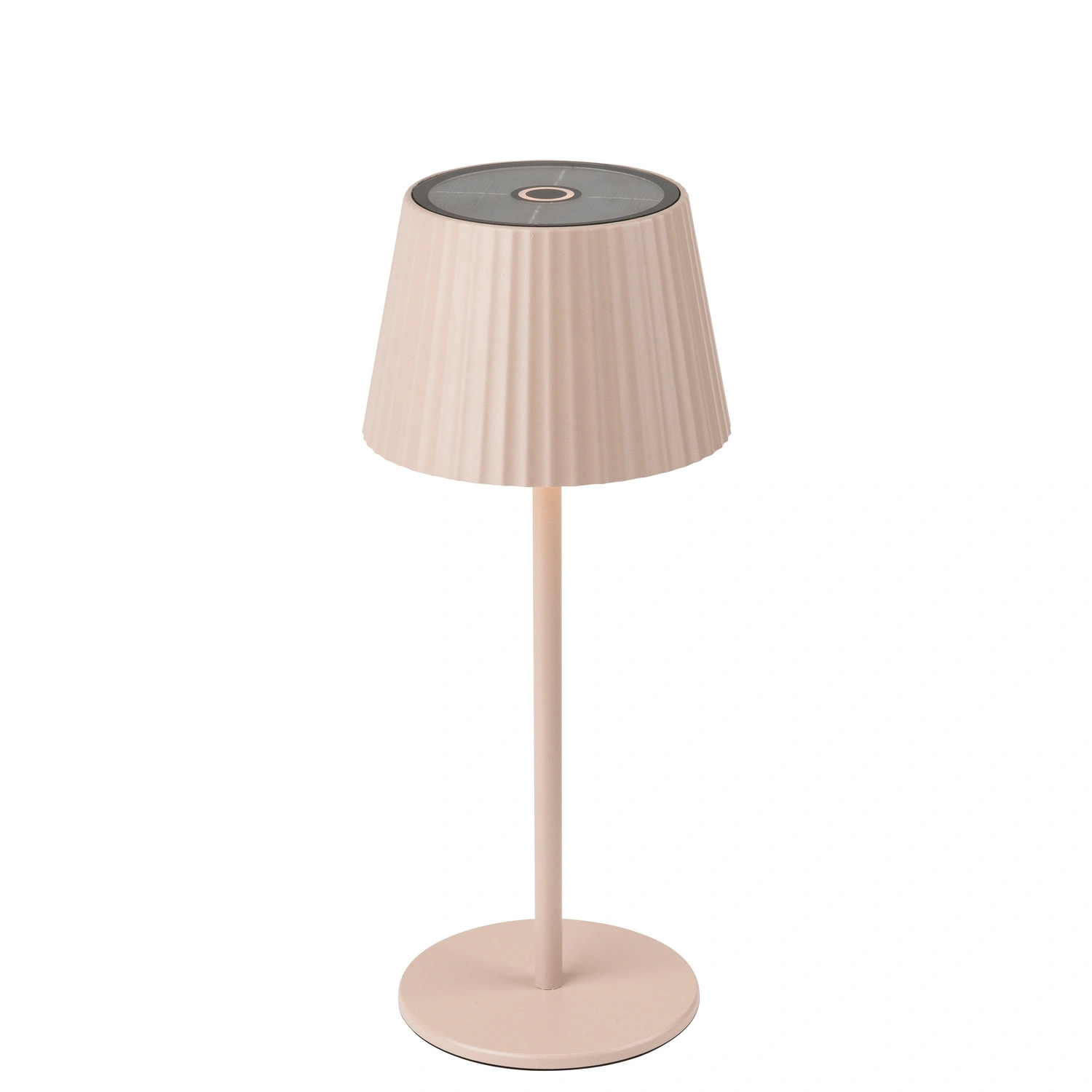 Solar-Tischlampe »Valenna«, dimmbar, USB-C-Ladeanschluss, beige