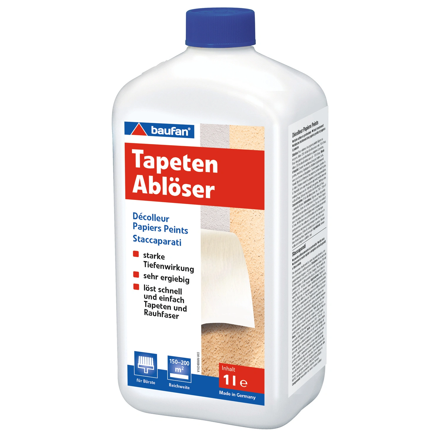 Tapetenablöser »baufan«, 1 Liter