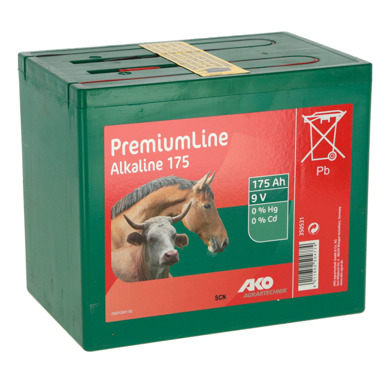 sonstiges Zubehör »Alkaline«, Batterie, 175 Ah
