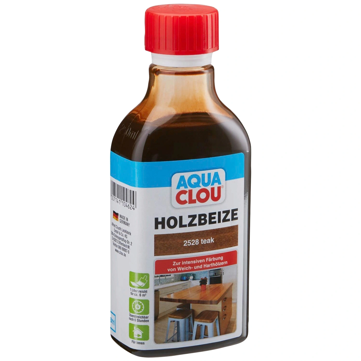 Holzbeize »AQUA«, B11 250ml teak