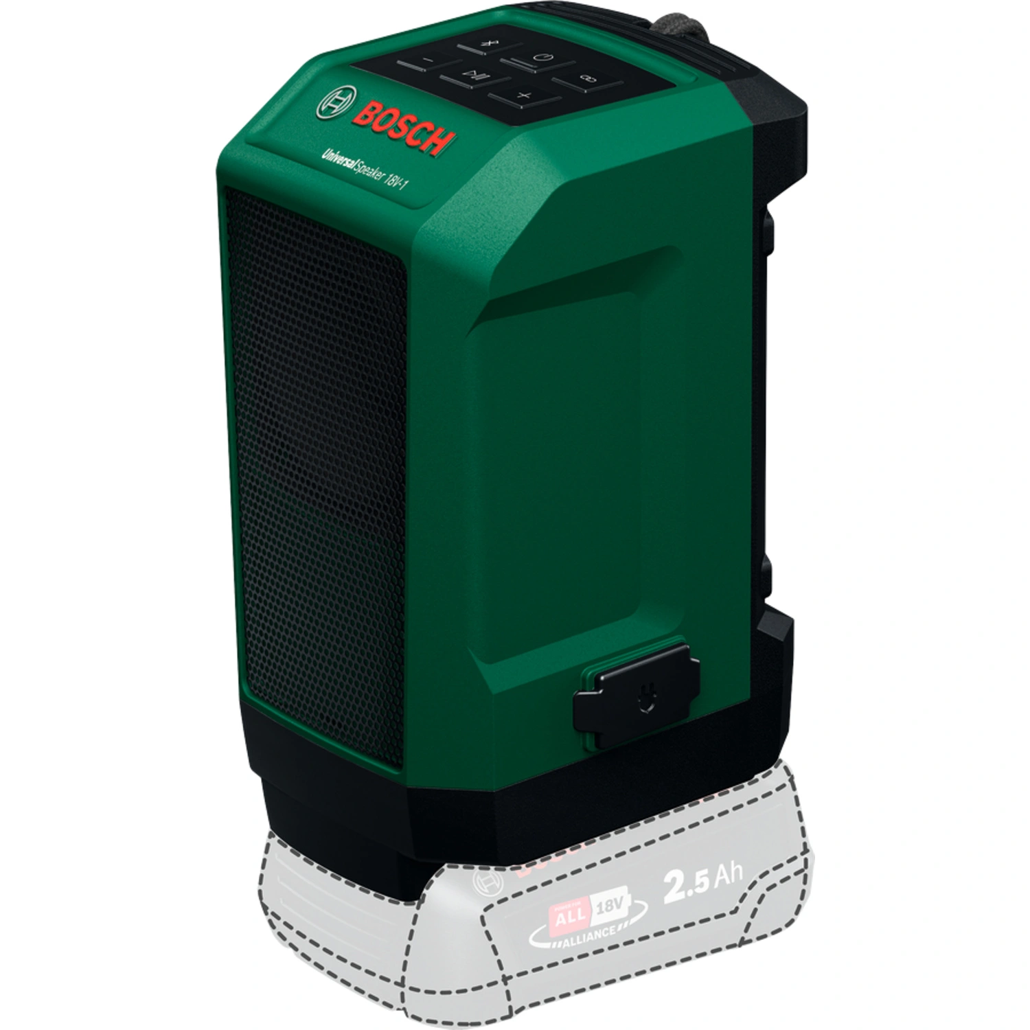 Bluetooth Lautsprecher »UniversalSpeaker 18V-1«, USB-C, ohne Akku und Ladegerät