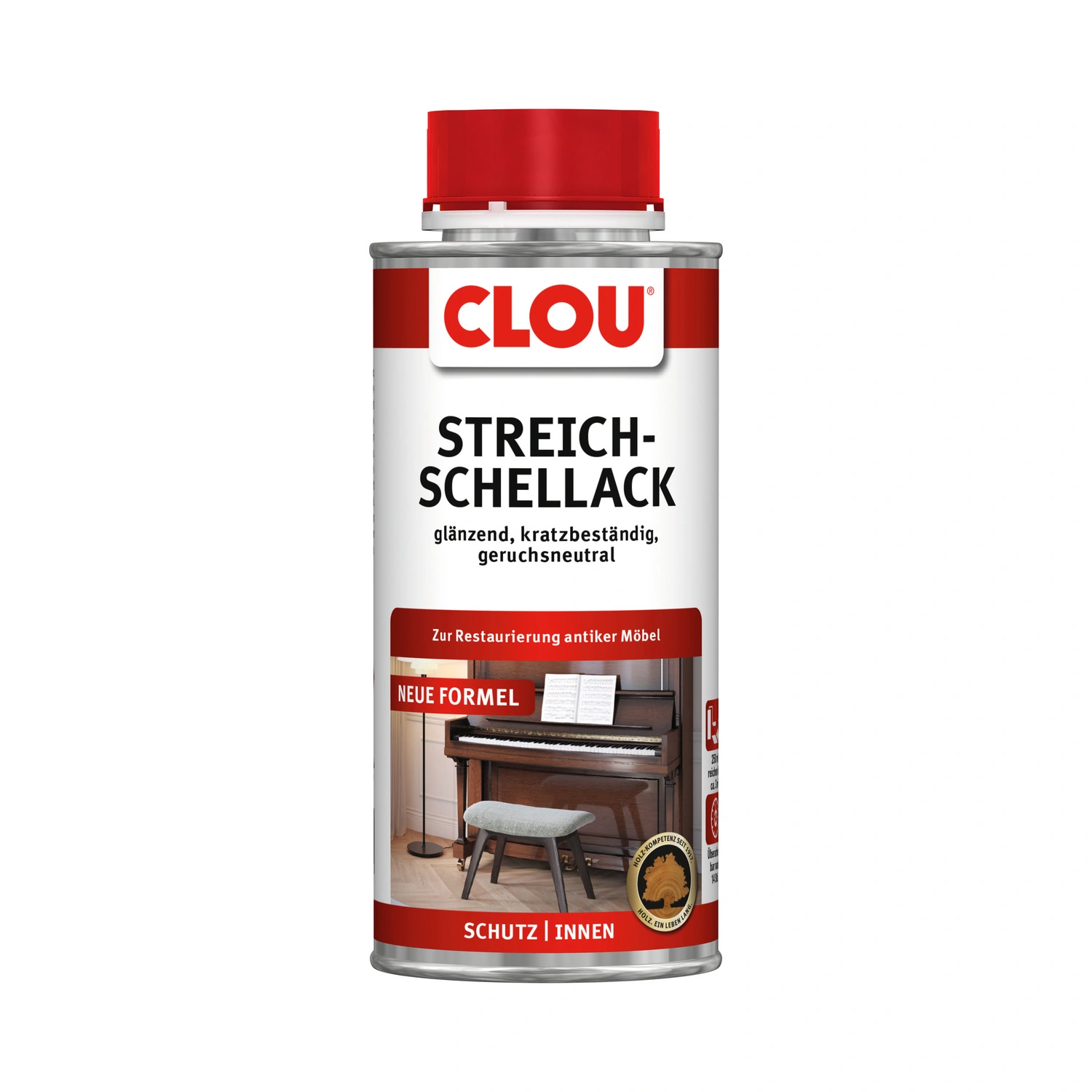 Holzlack, 0,25 l, transparent