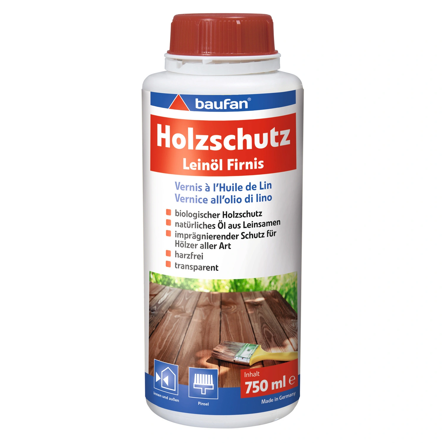 Leinölfirnis, 750 ml, 1 Stück