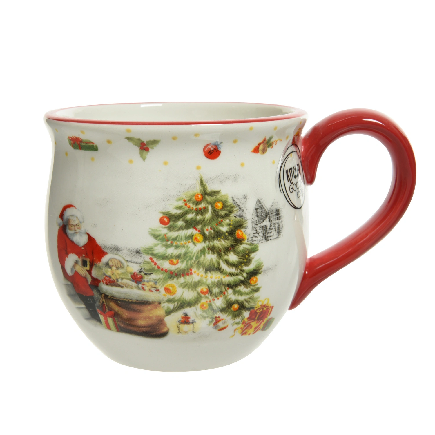 Becher, L13.50-W9.50-H9.00 cm weiss