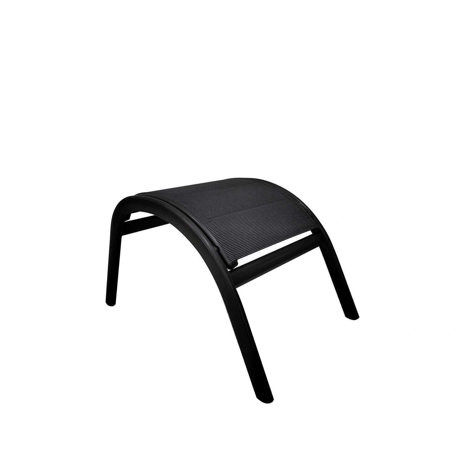 Hocker, »Lacona«, Textil-Bespannung, LxBxH: 68x48x40 cm, anthrazit