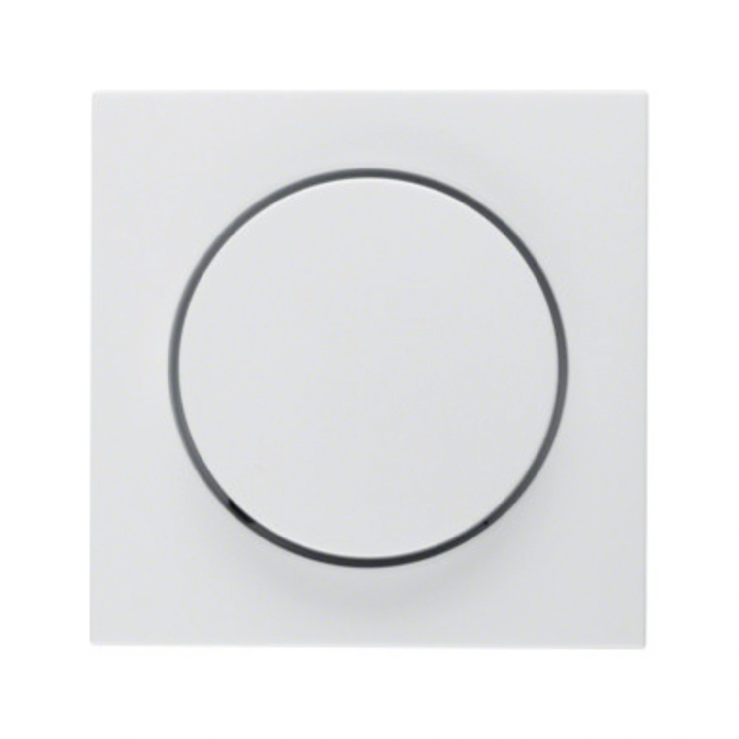 Dimmer-Abdeckung, alpinweiß, 1 Stück