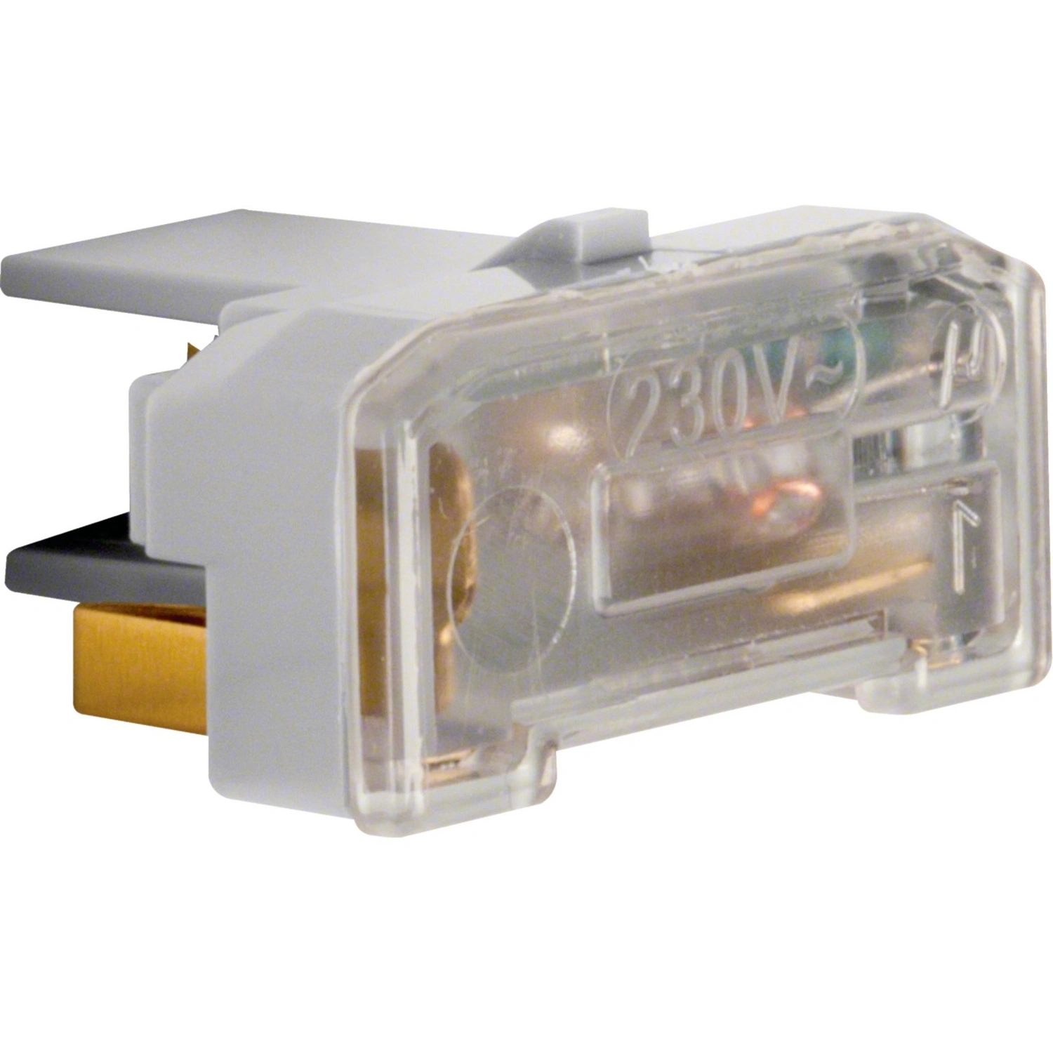 Glimmlampe, 1 Stück, weiß
