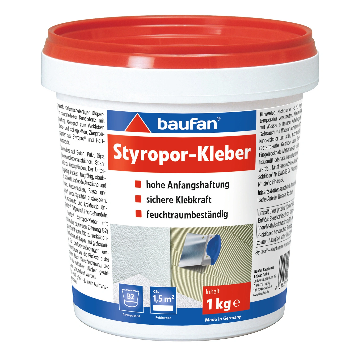 Styroporkleber, 1 kg