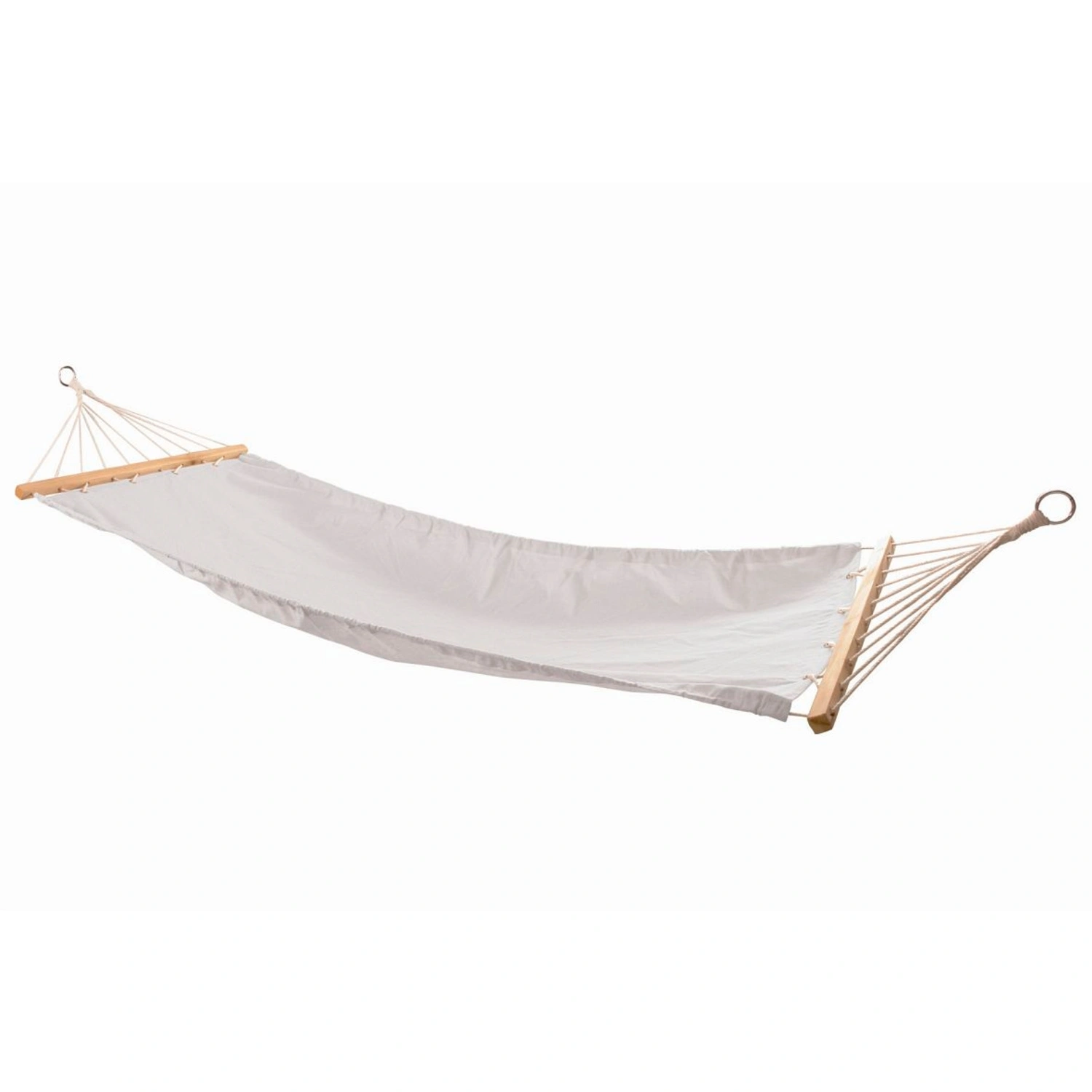 Hängematte, Baumwolle/Polyester, LxB: 270×100 cm, weiß
