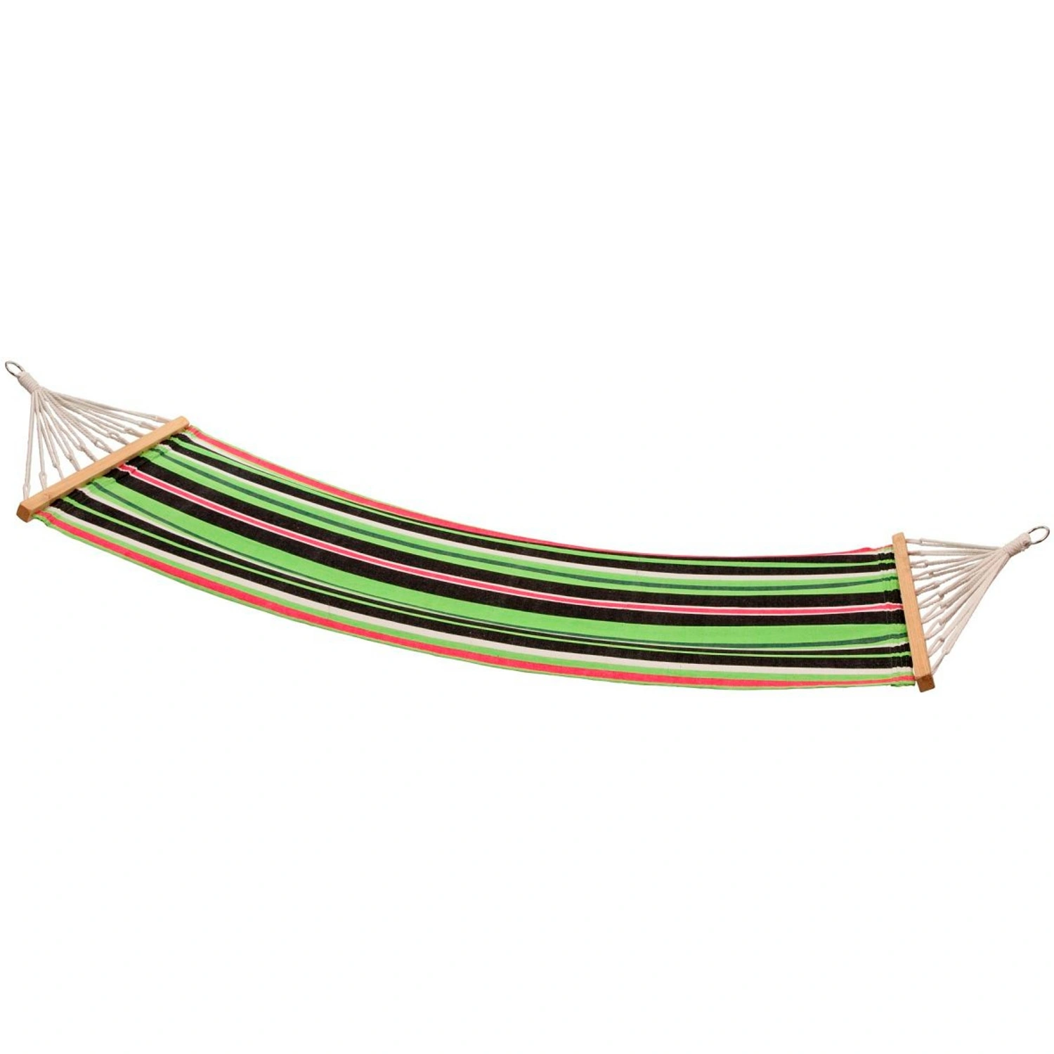 Hängematte, Baumwolle/Polyester, LxB: 270×70 cm, grün