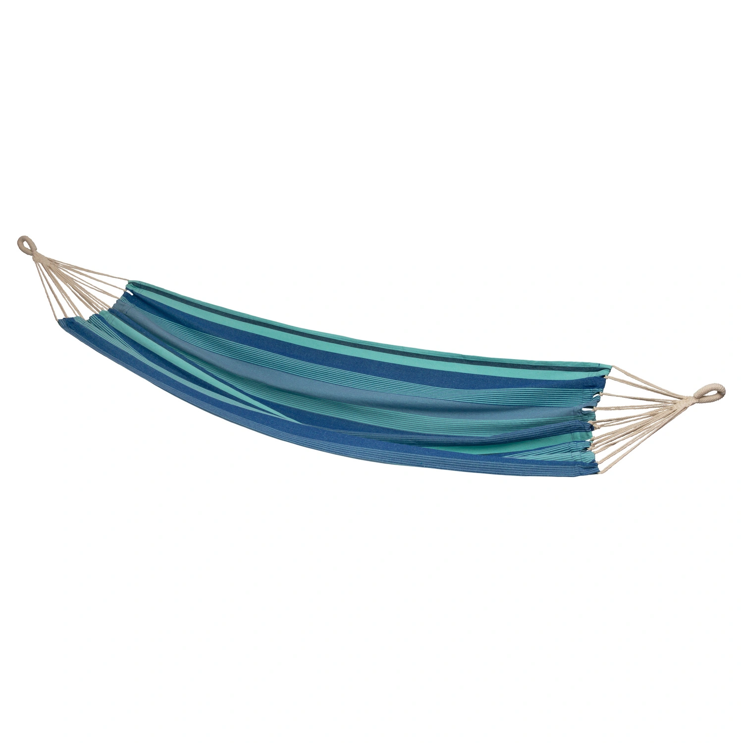 Hängematte, Baumwolle-Polyester, LxB: 285×100 cm, blau