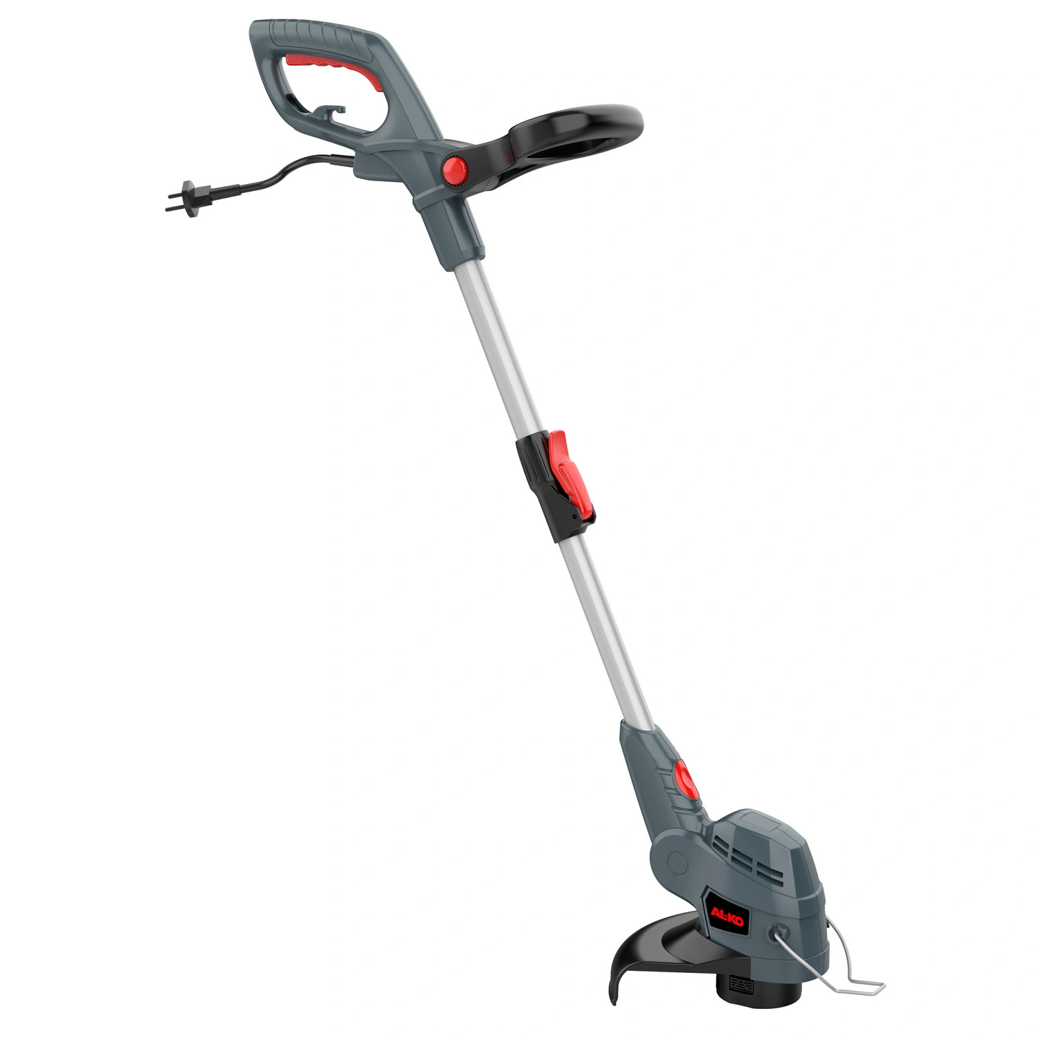Elektro-Rasentrimmer »Comfort«, teleskopierbar, 450 W, anthrazit/rot