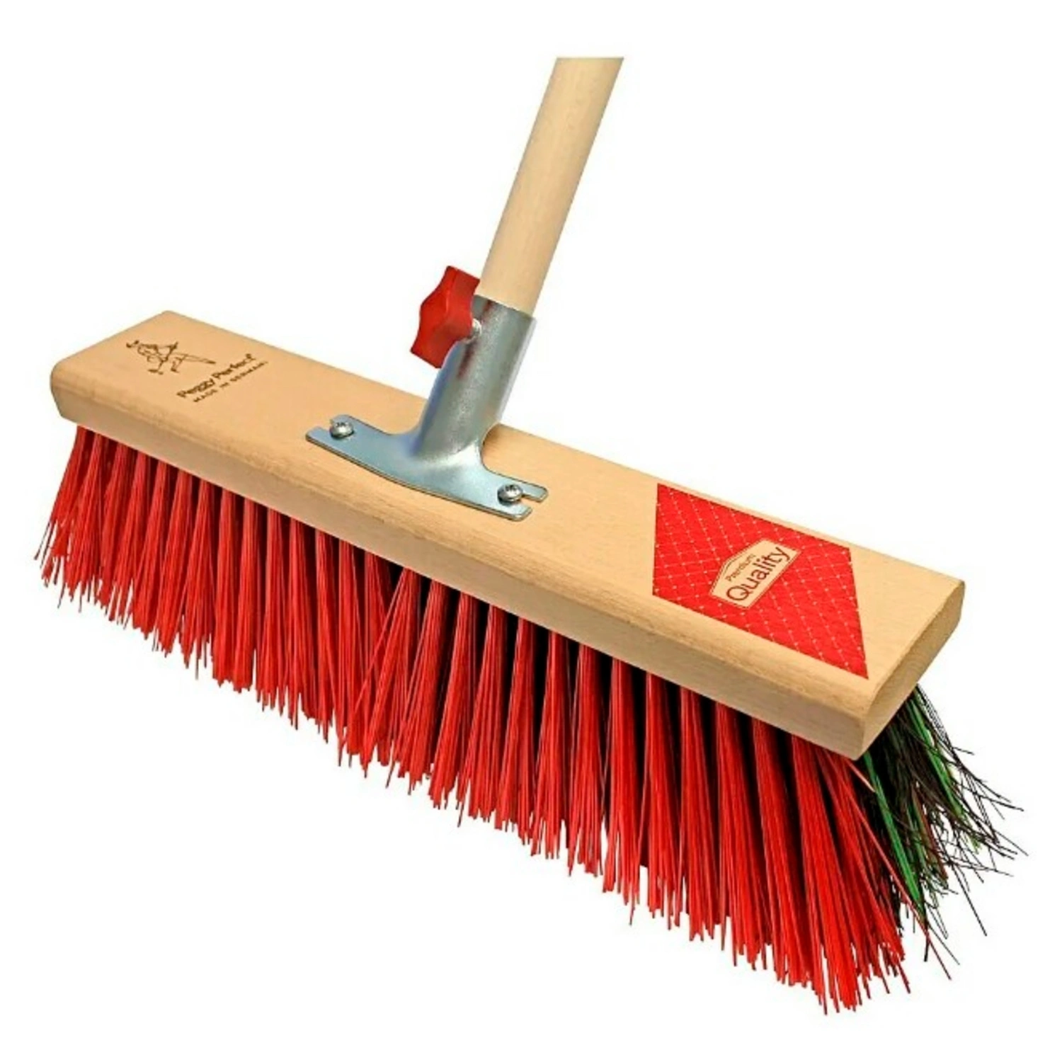 Besen »Schraubfix PET +«, Elaston & Gigamixborste, mit Stiel, Breite: 41 cm