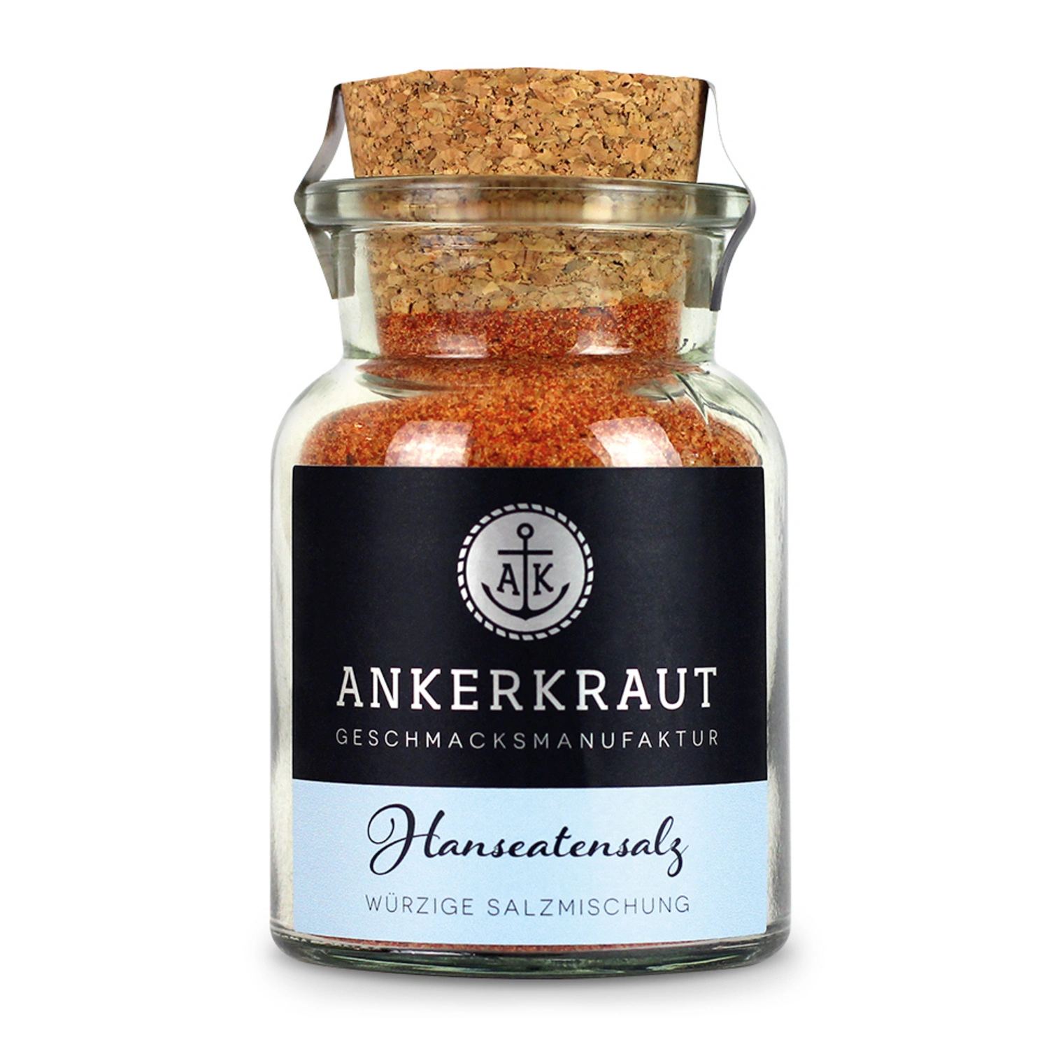 Gewürzkräutermischung, Hanseatensalz 140g Korkenglas