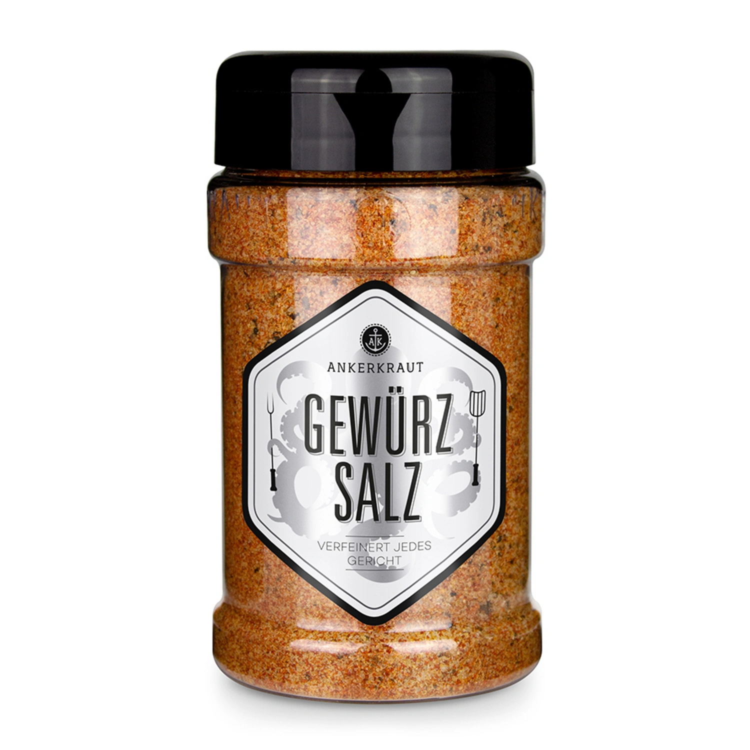 Gewürzkräutermischung, Gewürzsalz 270g Streuer