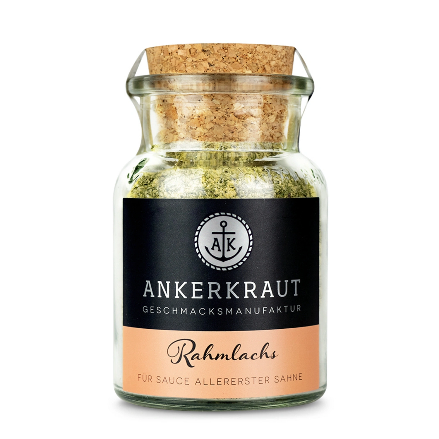 Gewürzkräutermischung, Rahmlachs 75g im Korkenglas