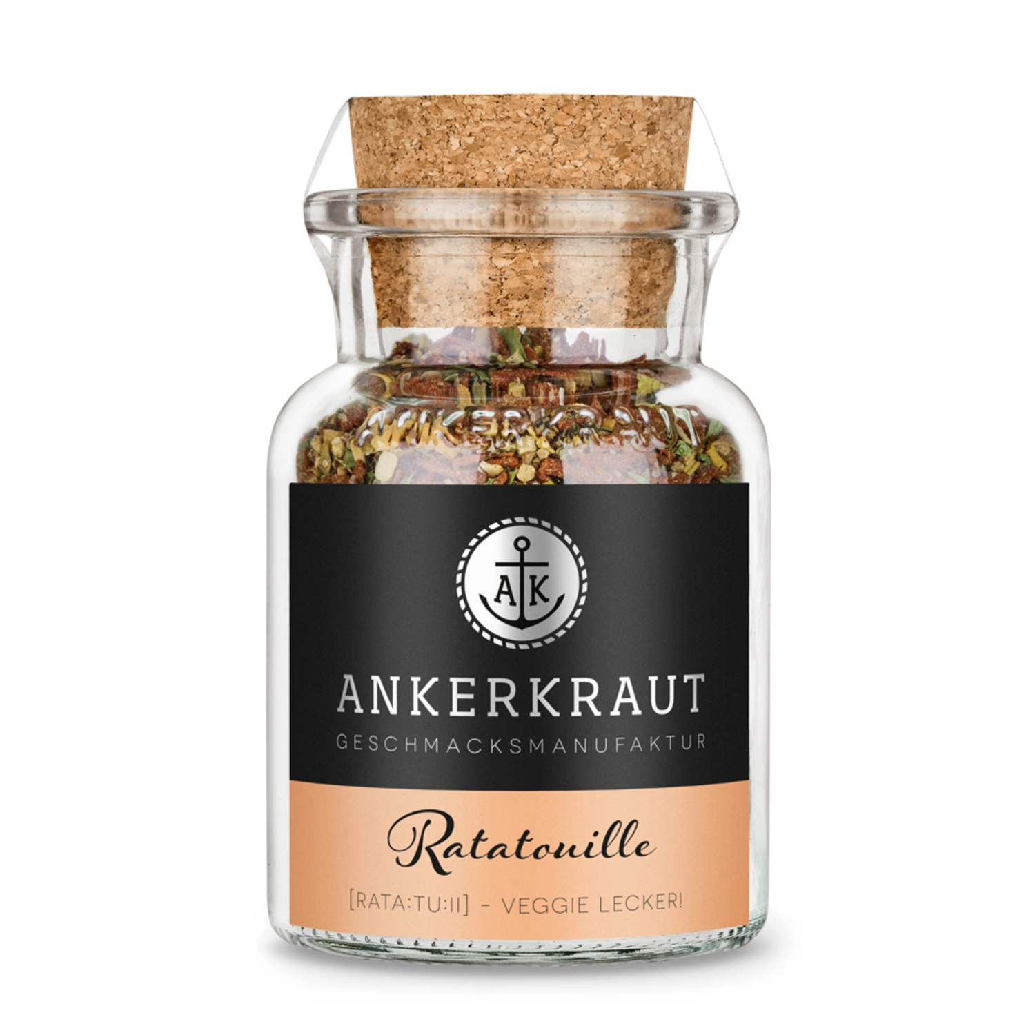 Gewürzkräutermischung, Ratatouille 80g Korkenglas