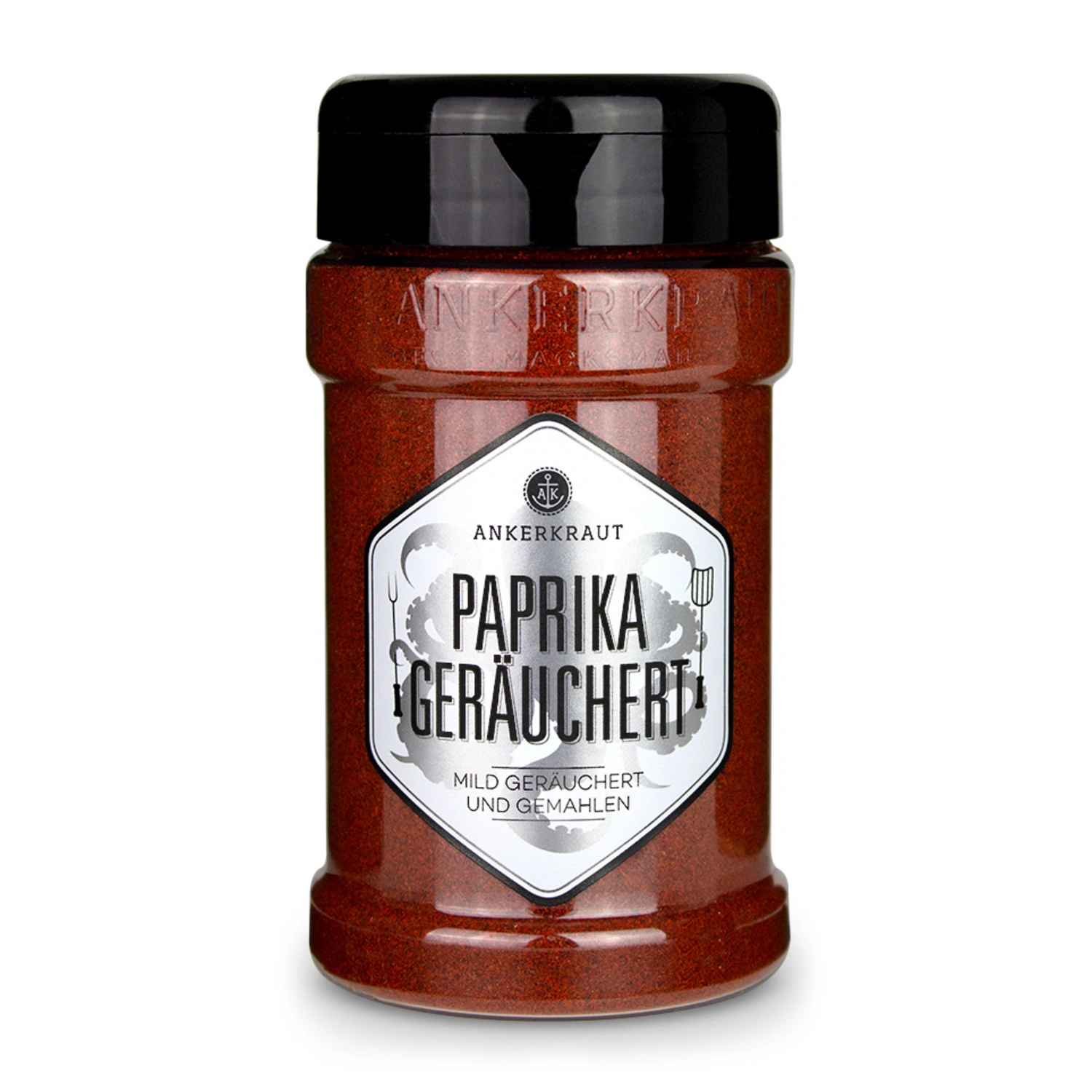 Gewürzkräutermischung, Paprika geräuchert 170g Streuer gemahlen