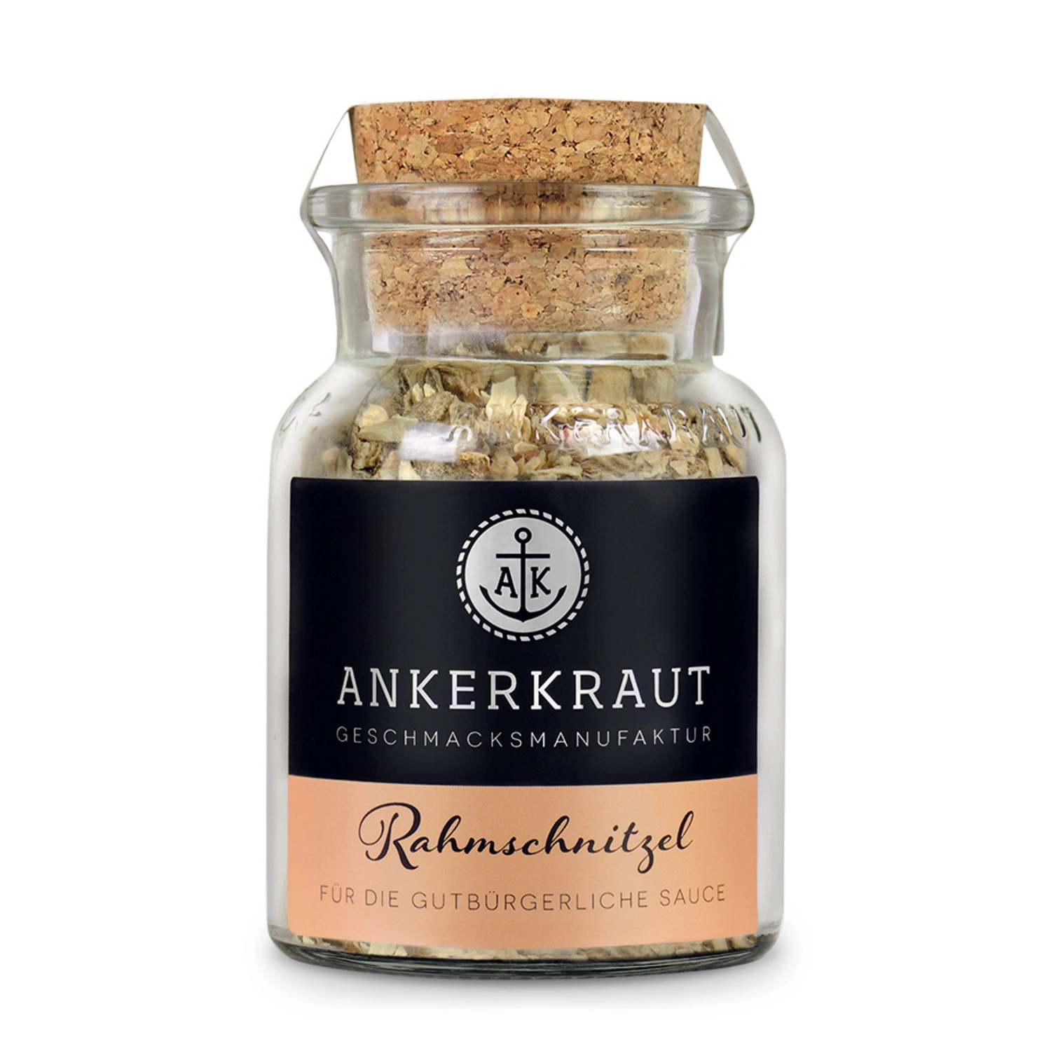 Gewürzkräutermischung, Rahmschnitzel 75g im Korkenglas