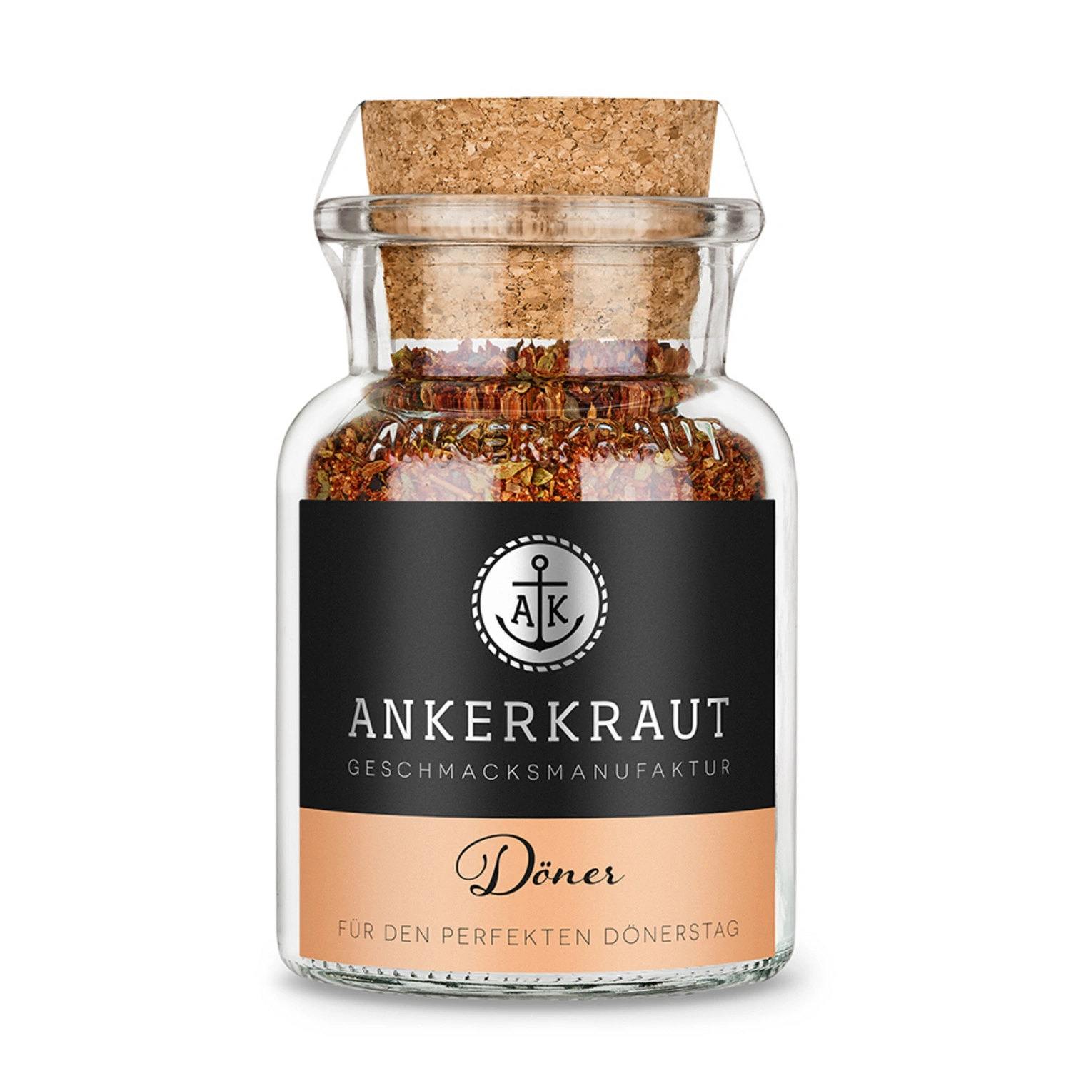 Gewürzkräutermischung, Döner Gewürz 90g Korkenglas