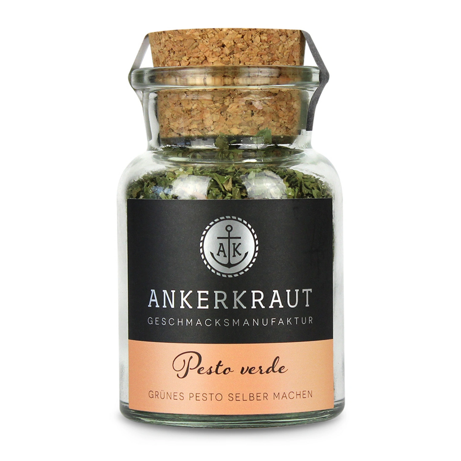 Gewürzkräutermischung, Pesto Verde 30g Korkenglas