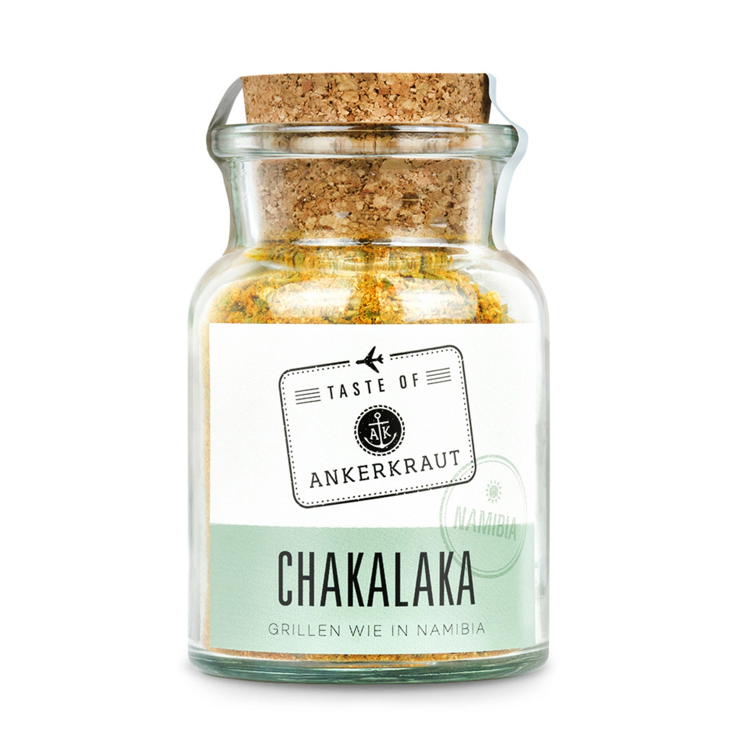Gewürzkräutermischung, Chakalaka Namibia 75g Korkenglas