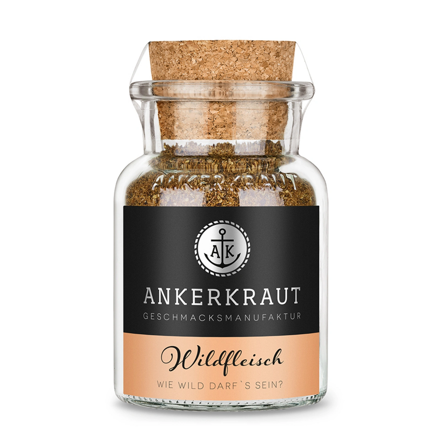Gewürzkräutermischung, Wildgewürz 75g Korkenglas