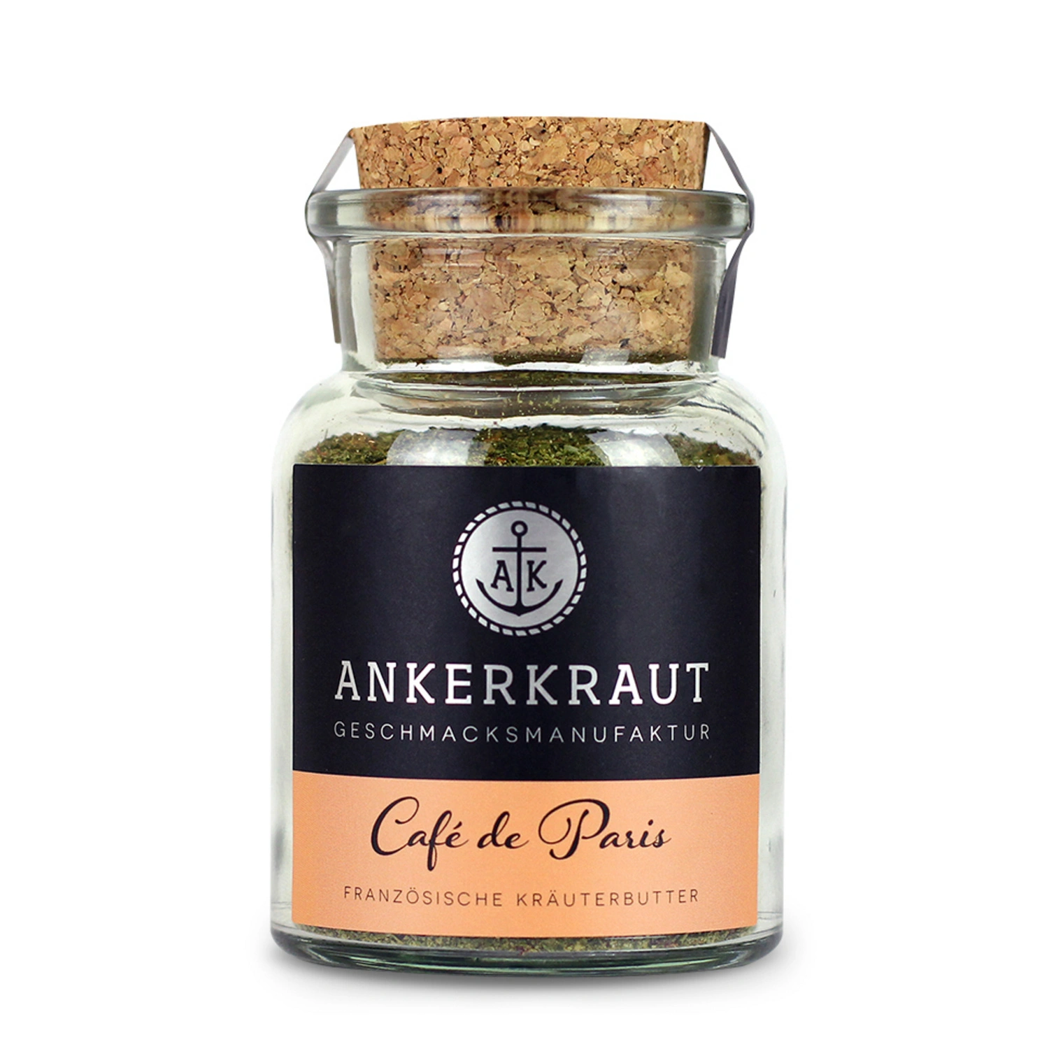 Gewürzkräutermischung, Cafe de Paris 45g Korkenglas