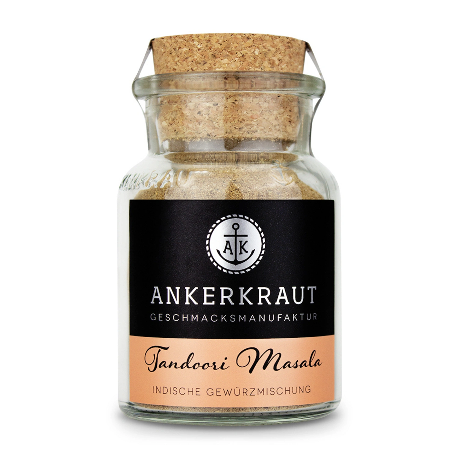 Gewürzkräutermischung, Tandoori Masala 55g Korkenglas