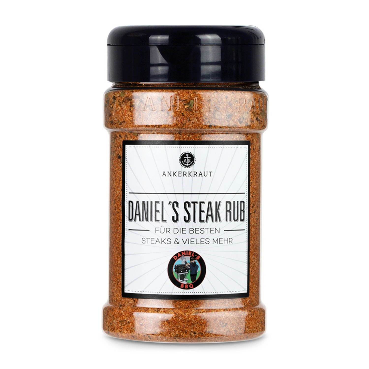 Gewürzkräutermischung, Daniels Steak Rub 270g im Streuer