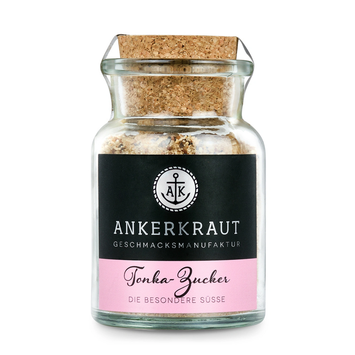 Gewürzkräutermischung, Tonkazucker 110g Korkenglas