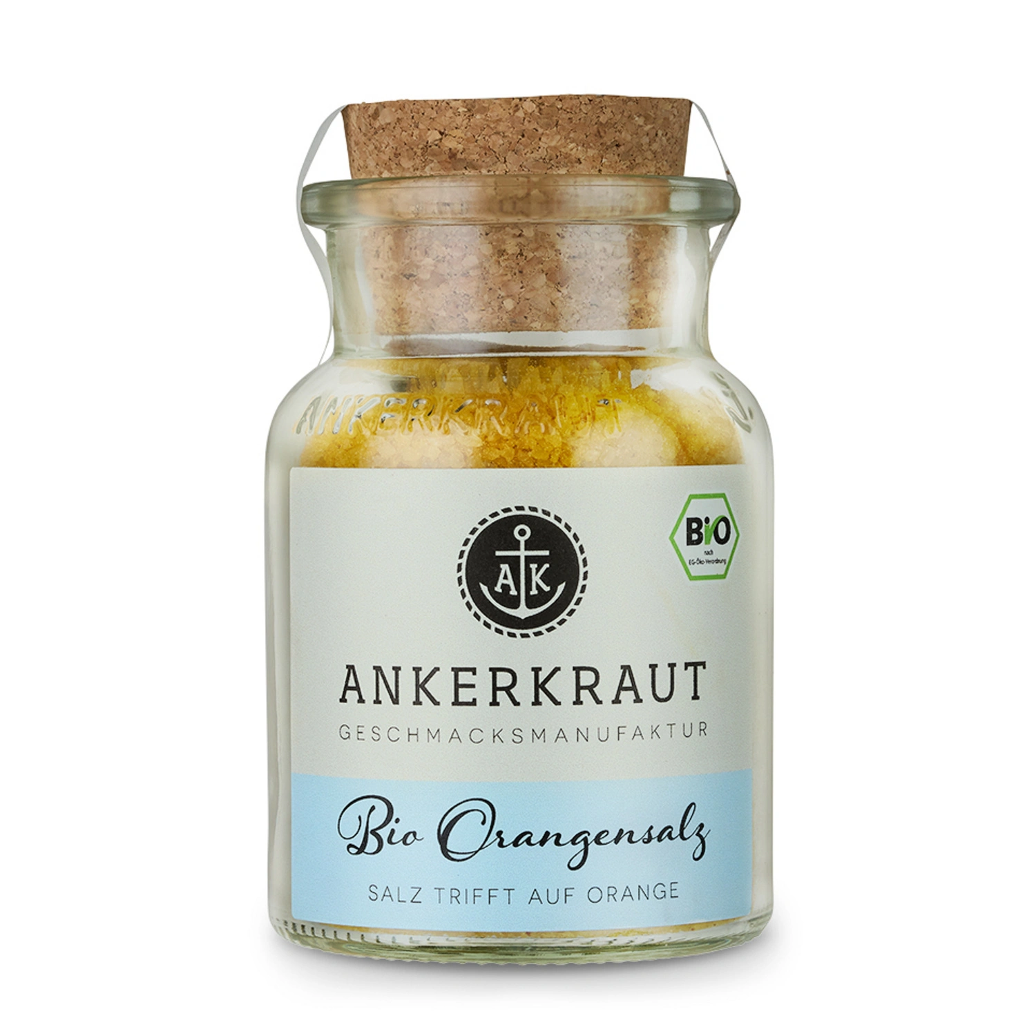 Gewürzkräutermischung, BIO Orangensalz 170g Korkenglas