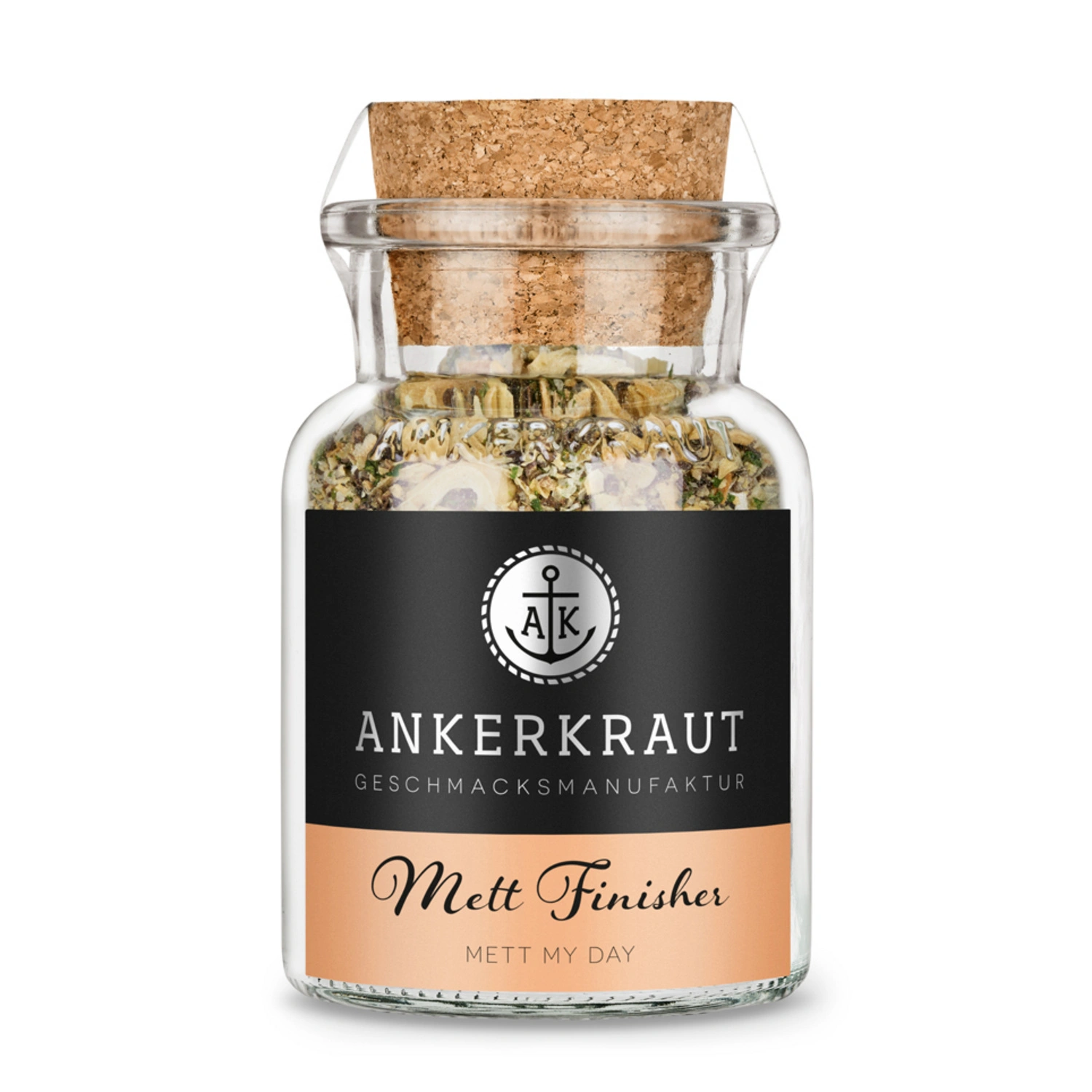 Gewürzkräutermischung, Mett Gewürz 85g Korkenglas