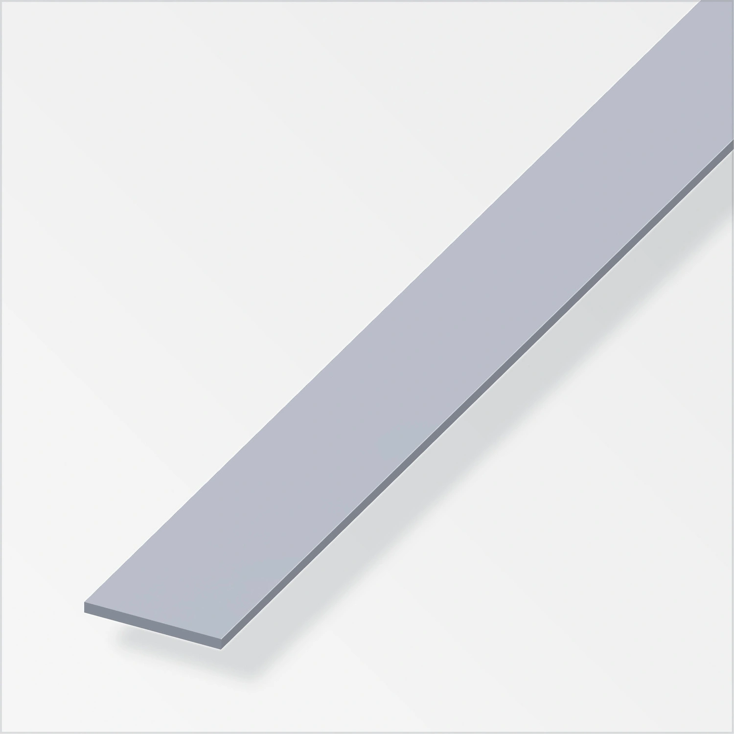 Flachprofil, 2 Meter, Aluminium