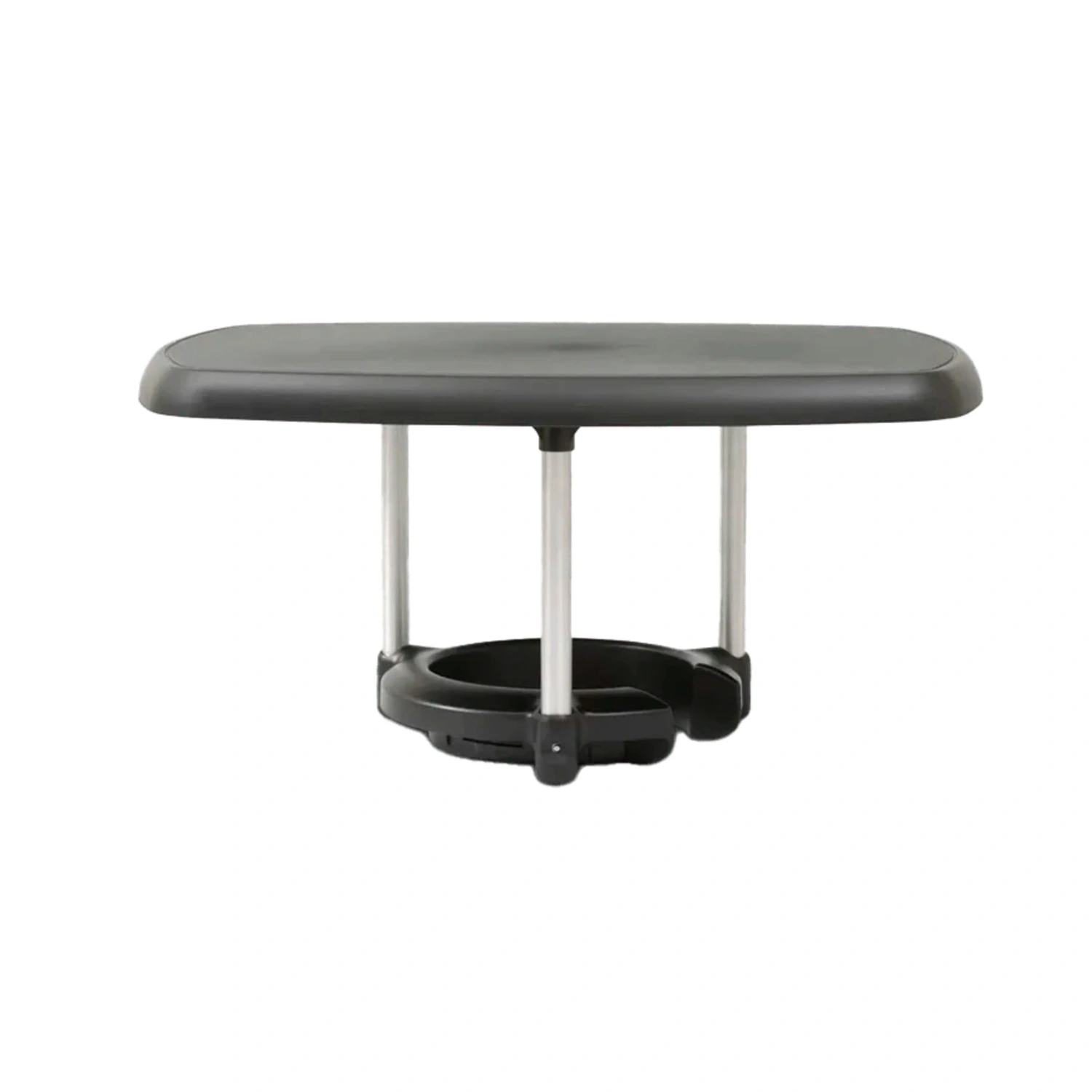 Beistelltisch, Kunststoff, LxBxH: 58x43x43 cm, schwarz