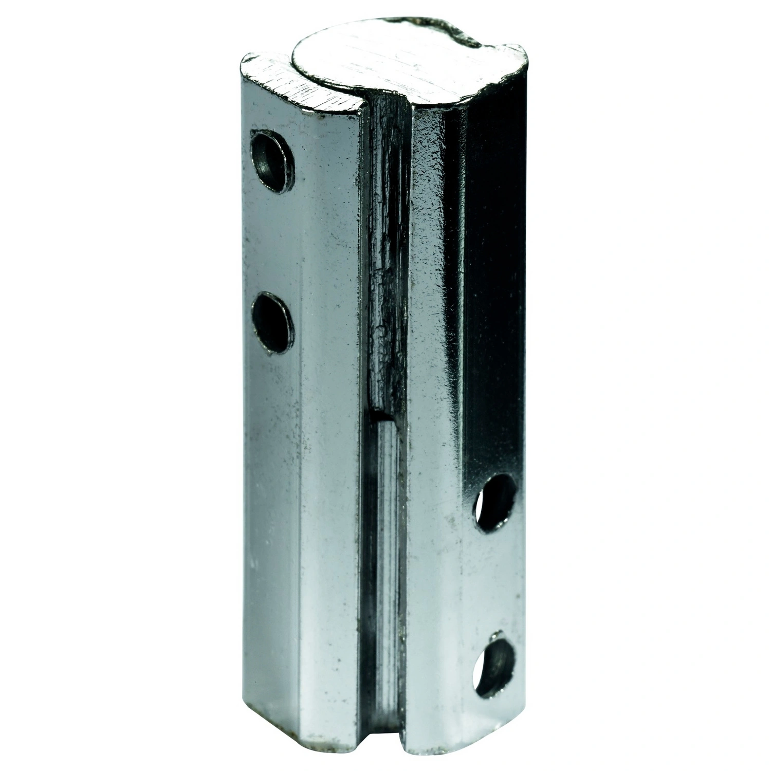 Anschraubband, 40×10 mm, Stahl, vernickelt