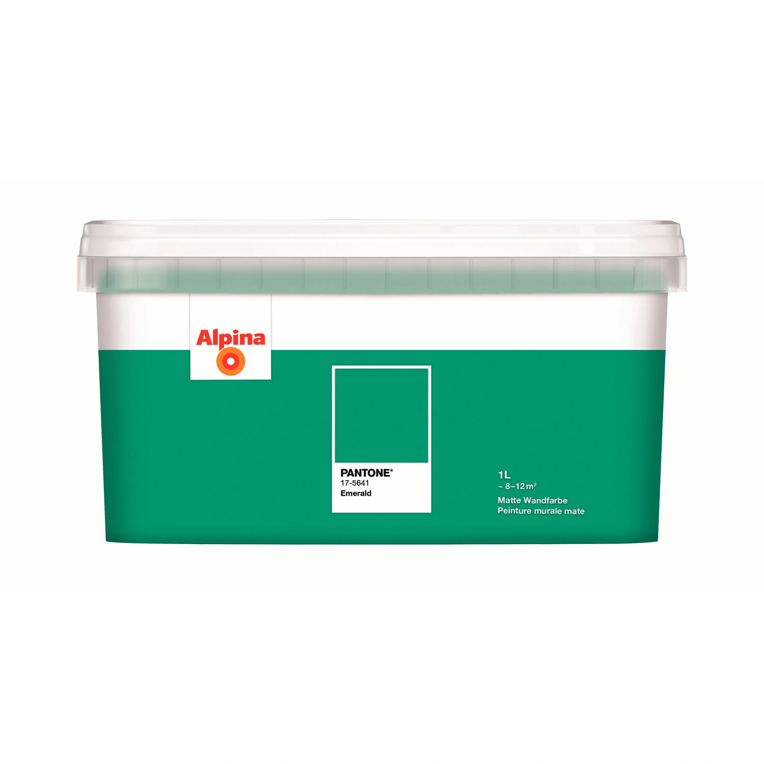 Wandfarbe »PANTONE«, Emerald, matt, 1 l