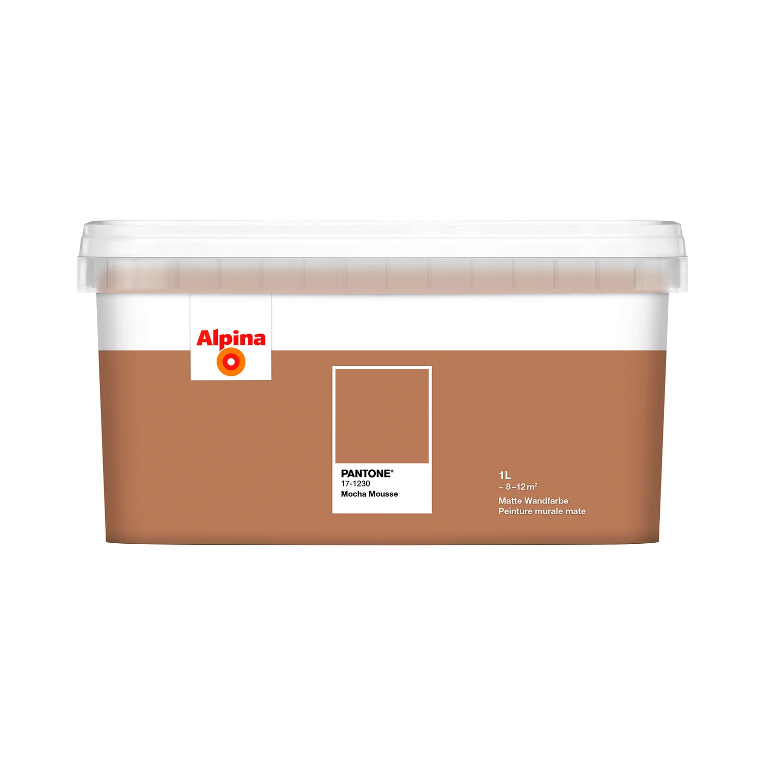 Wandfarbe »PANTONE«, Mocha Mousse, matt, 1 l