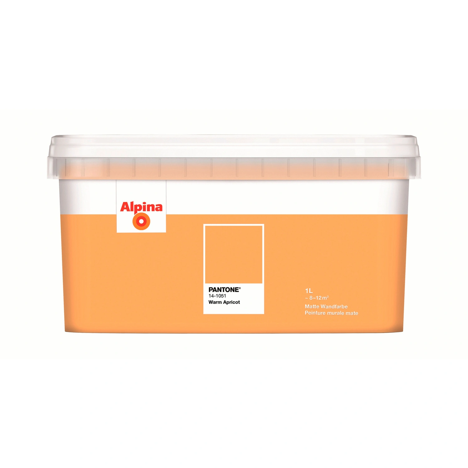 Wandfarbe »PANTONE«, Warm Apricot, matt, 1 l