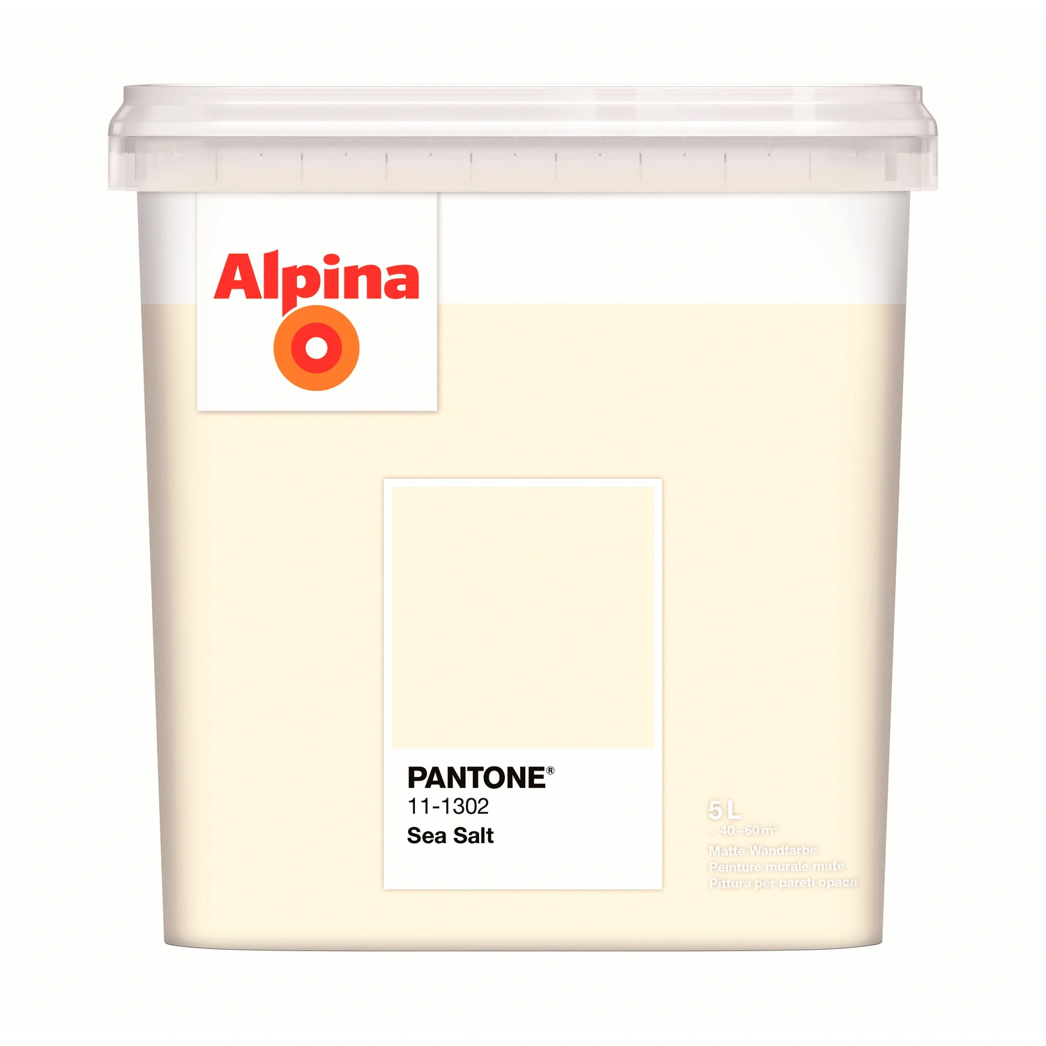 Wandfarbe »PANTONE«, Sea Salt, matt, 5 l