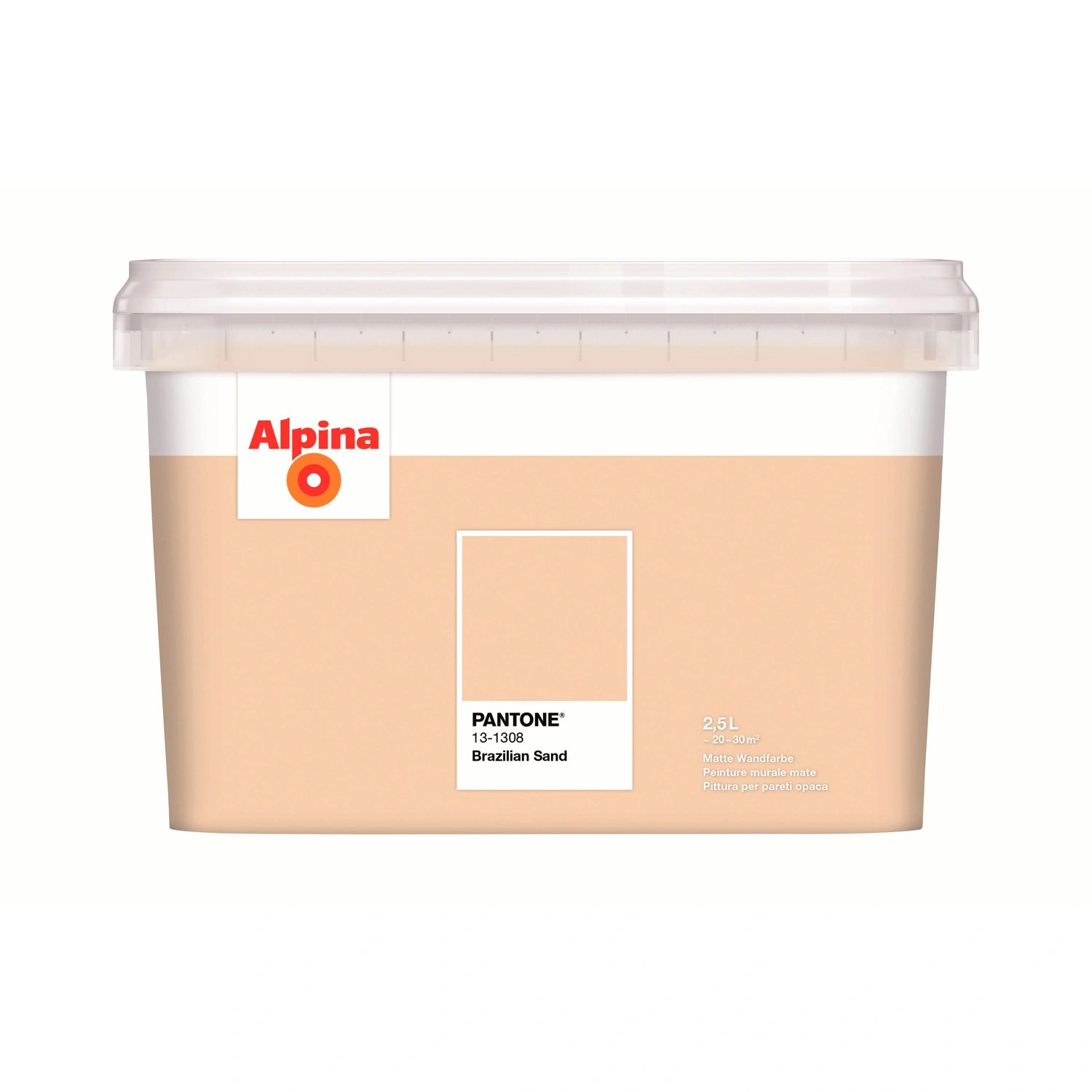 Wandfarbe »PANTONE«, Brazilian Sand, matt, 2,5 l