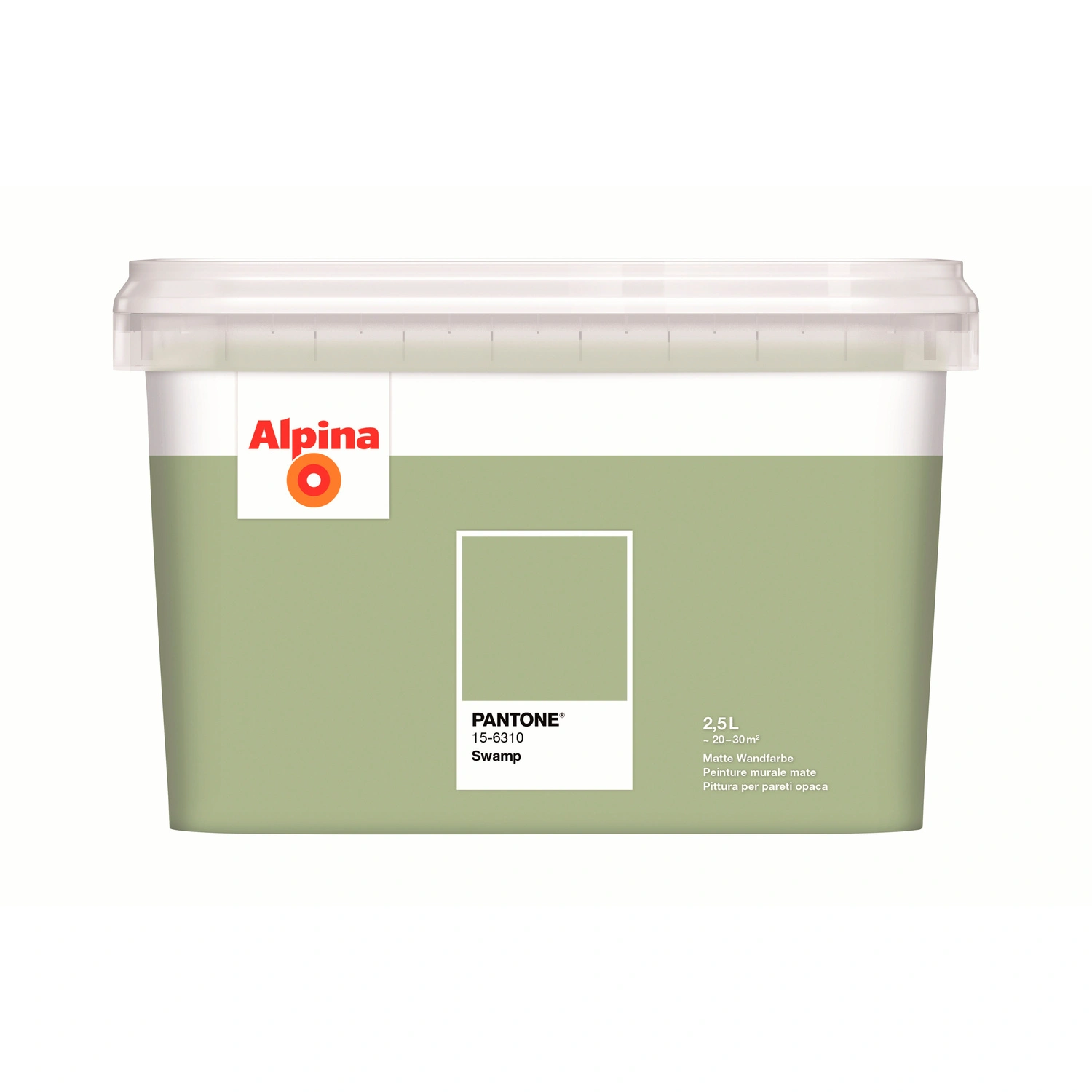 Wandfarbe »PANTONE«, Swamp, matt, 2,5 l